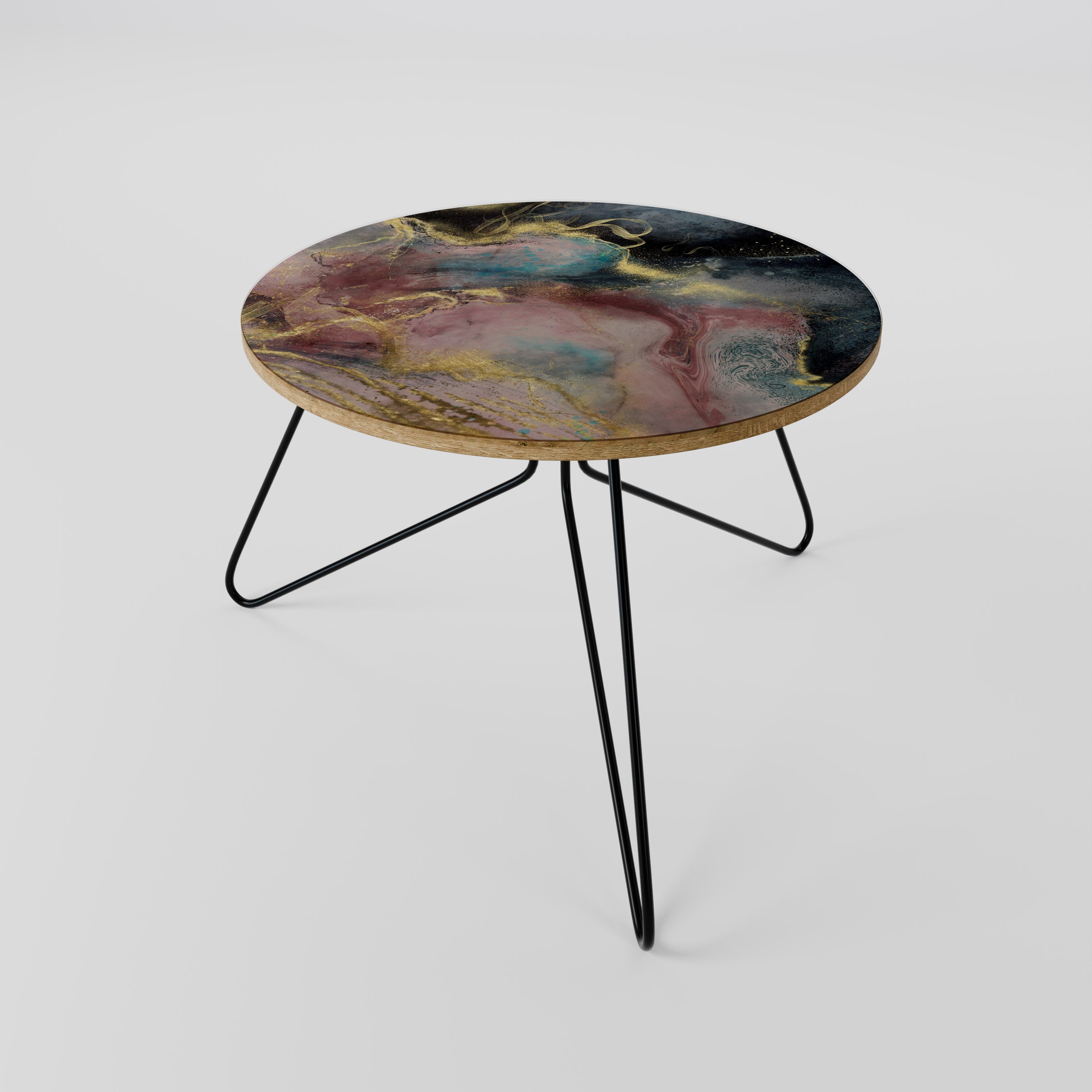 EARTHY MARBLE Stolik kawowy mały