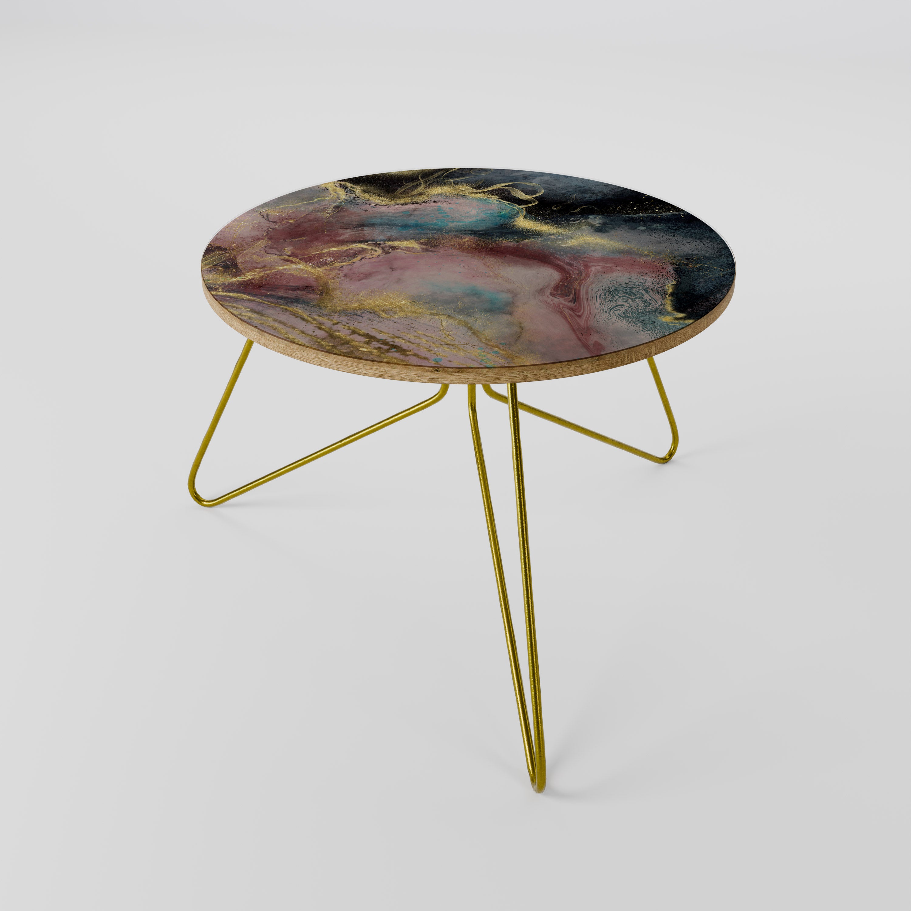 EARTHY MARBLE Stolik kawowy mały