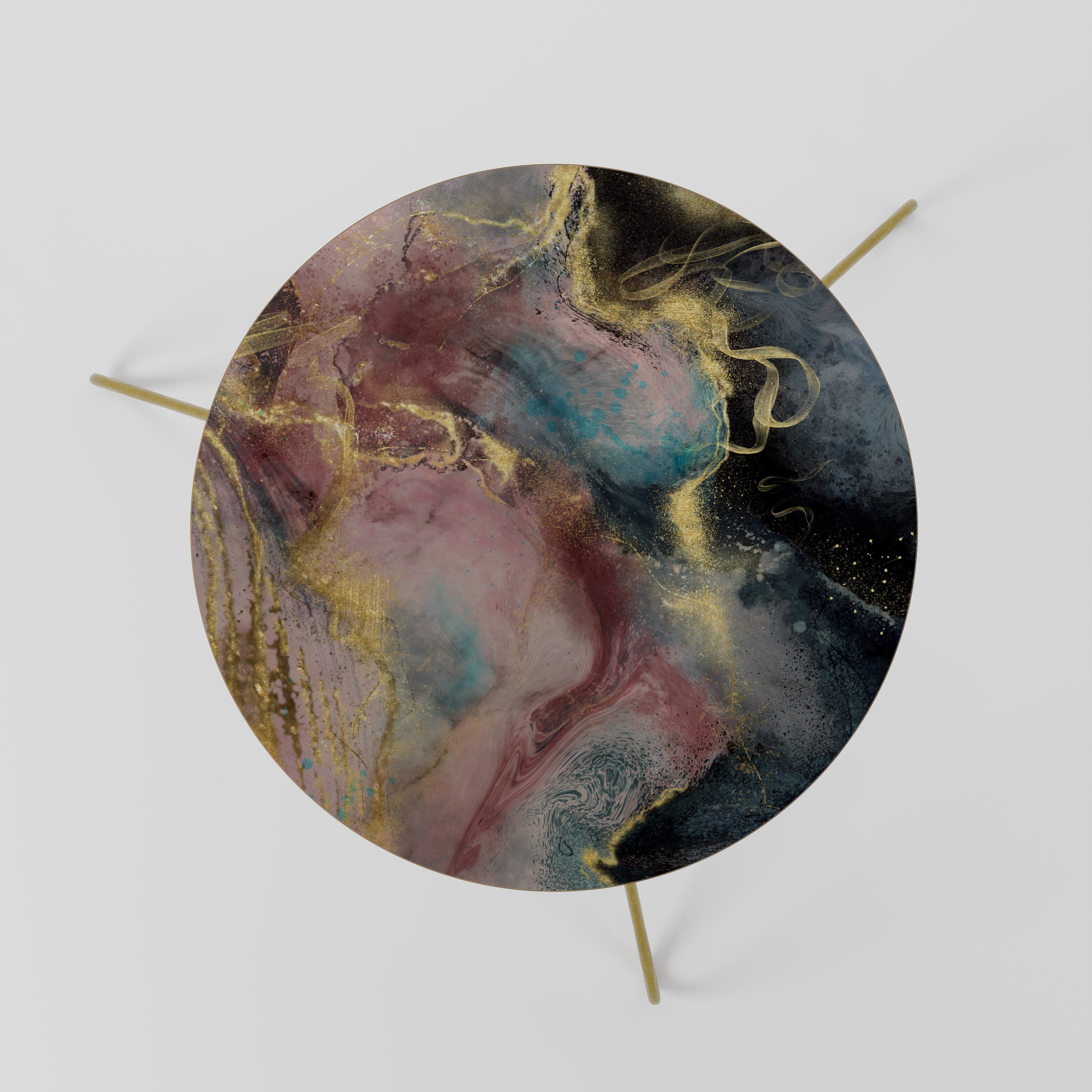 EARTHY MARBLE Stolik kawowy mały