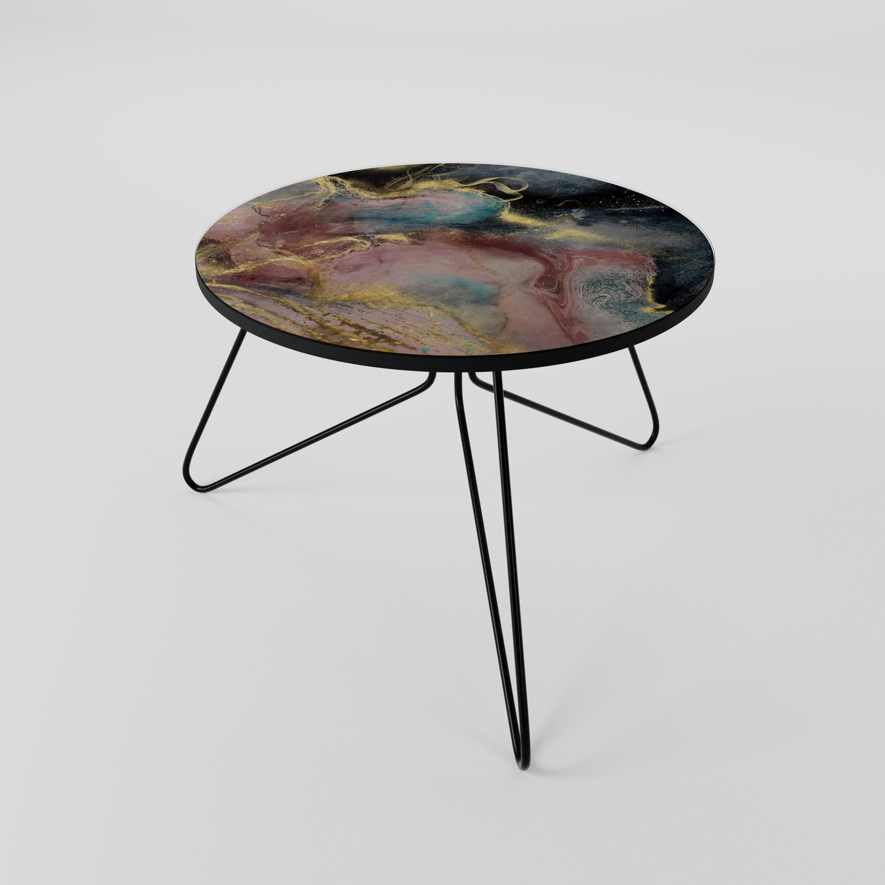 EARTHY MARBLE Stolik kawowy mały