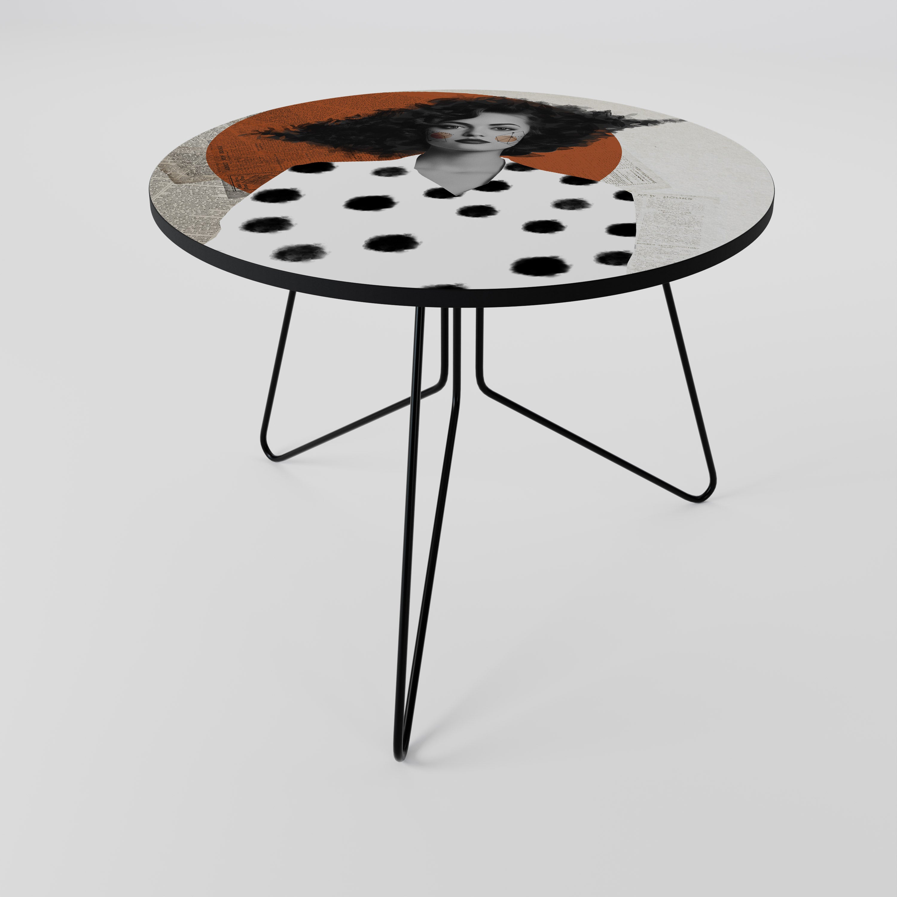 CLASSIC COOL DOTS Stolik kawowy duży