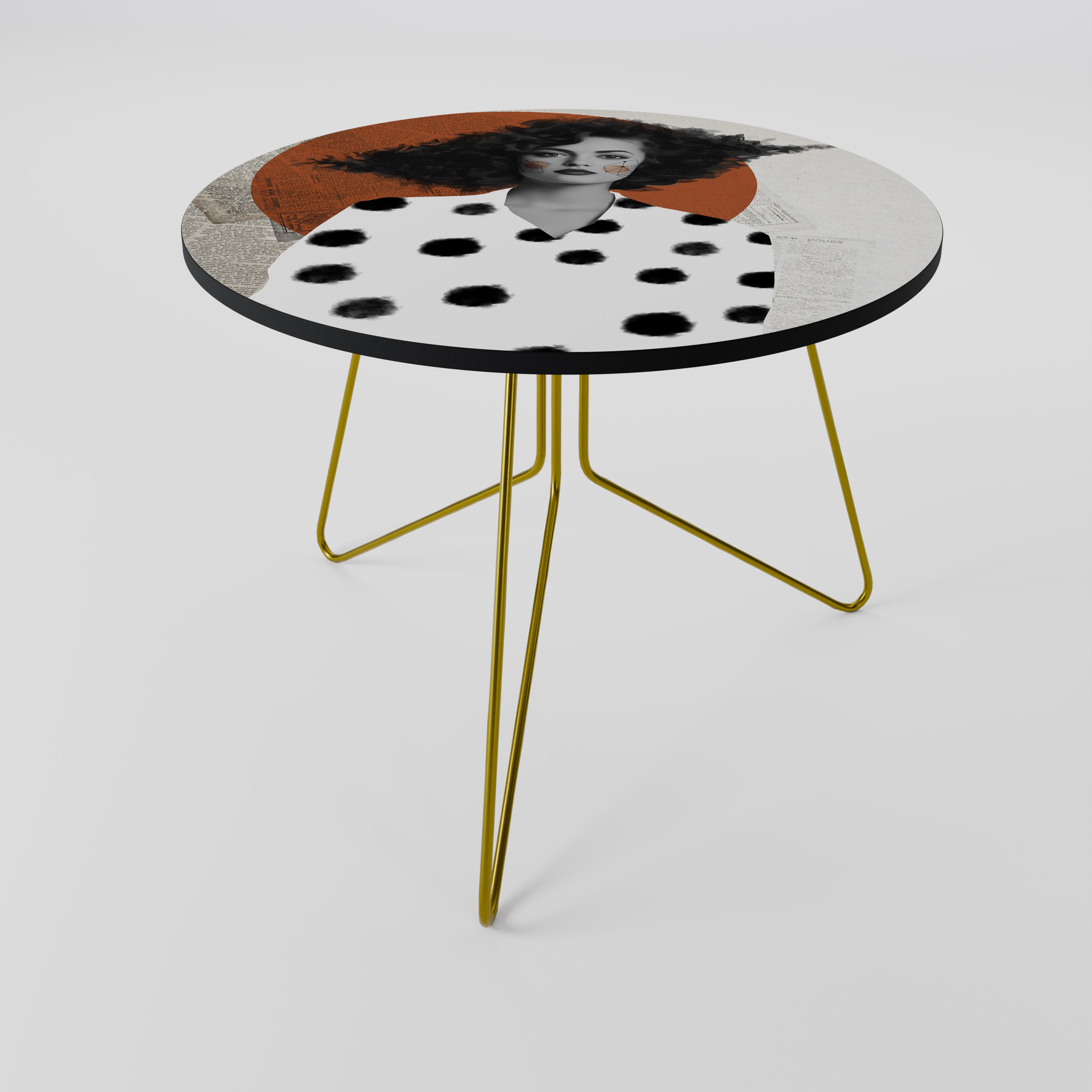 CLASSIC COOL DOTS Stolik kawowy duży