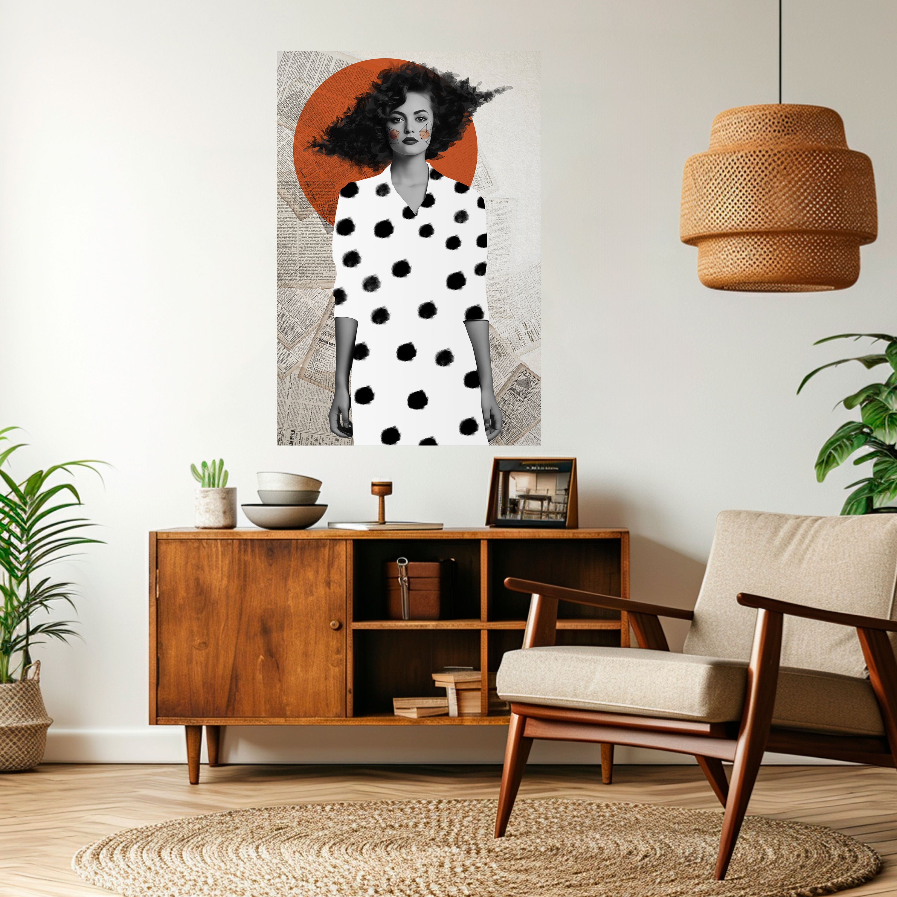 CLASSIC COOL DOTS Naklejka/Plakat pionowy