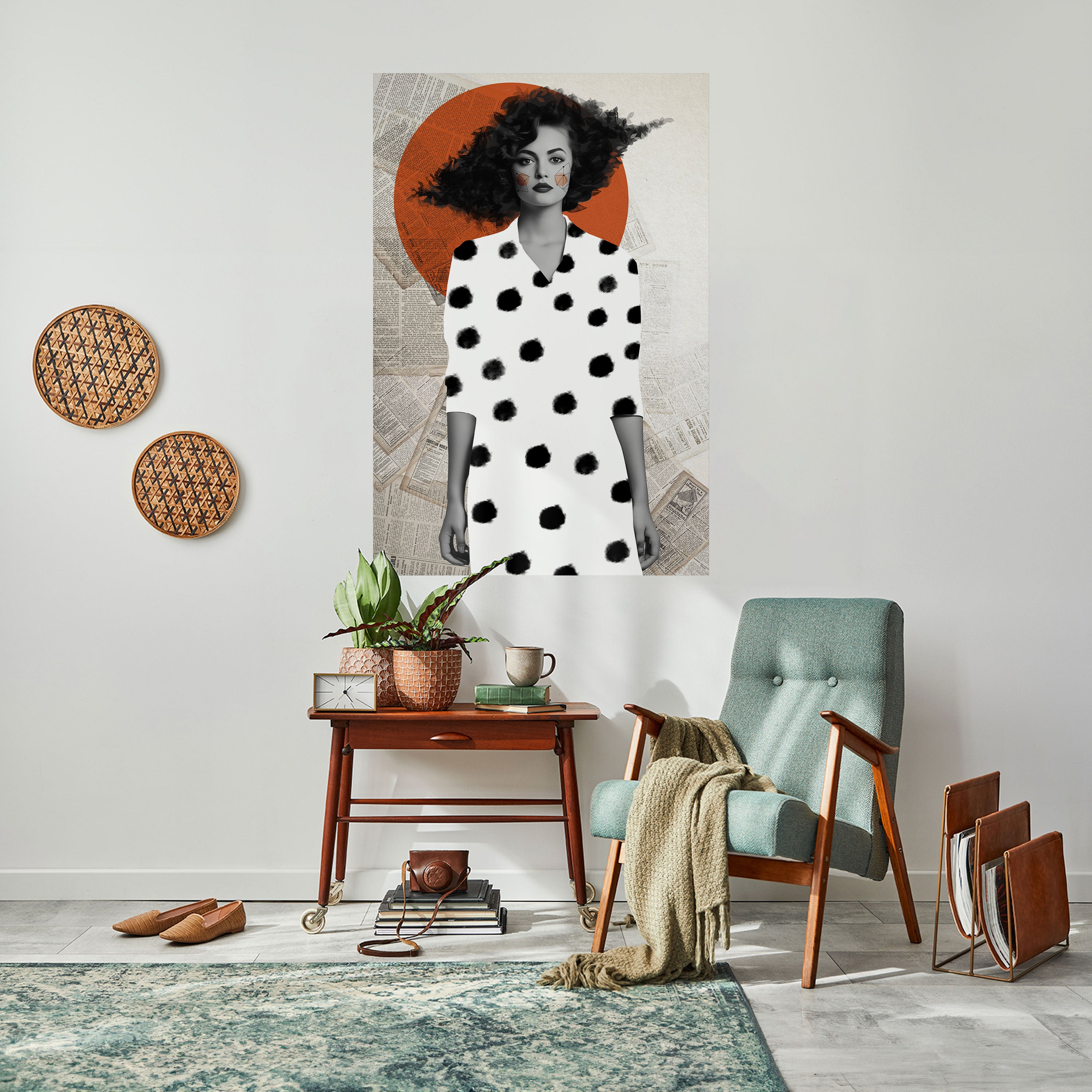 CLASSIC COOL DOTS Naklejka/Plakat pionowy