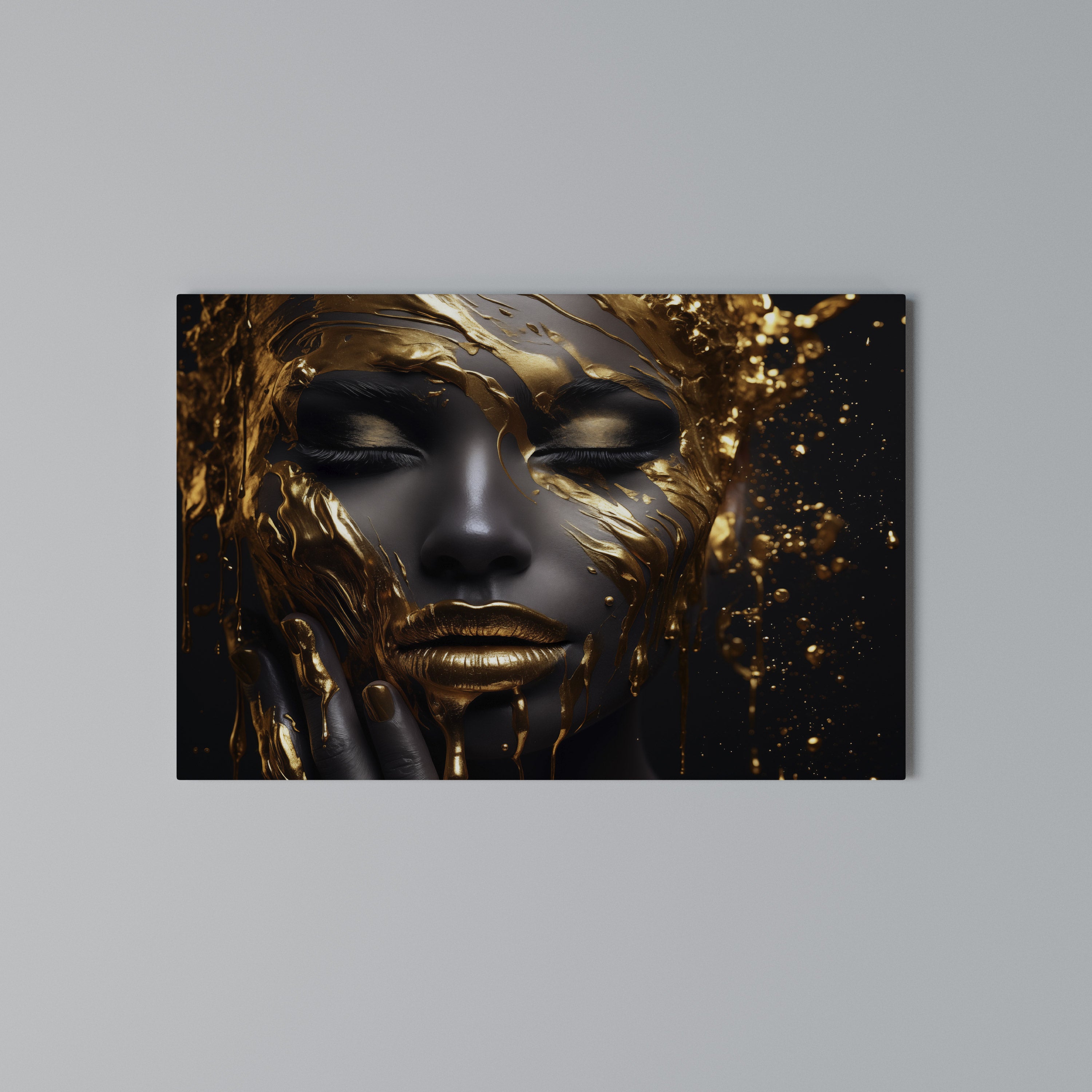 GOLDEN GODDESS Poziomy obraz na płótnie
