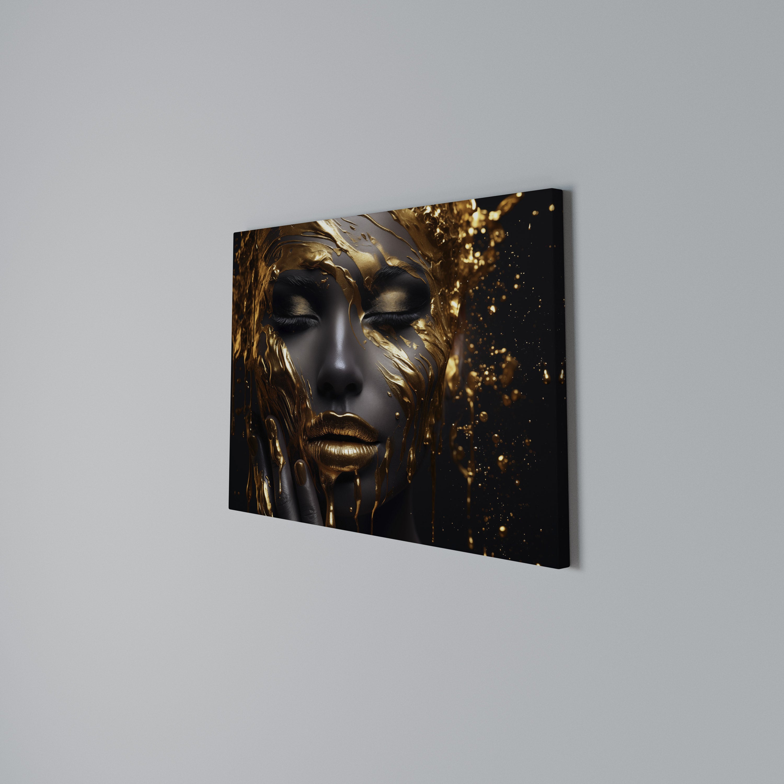 GOLDEN GODDESS Poziomy obraz na płótnie