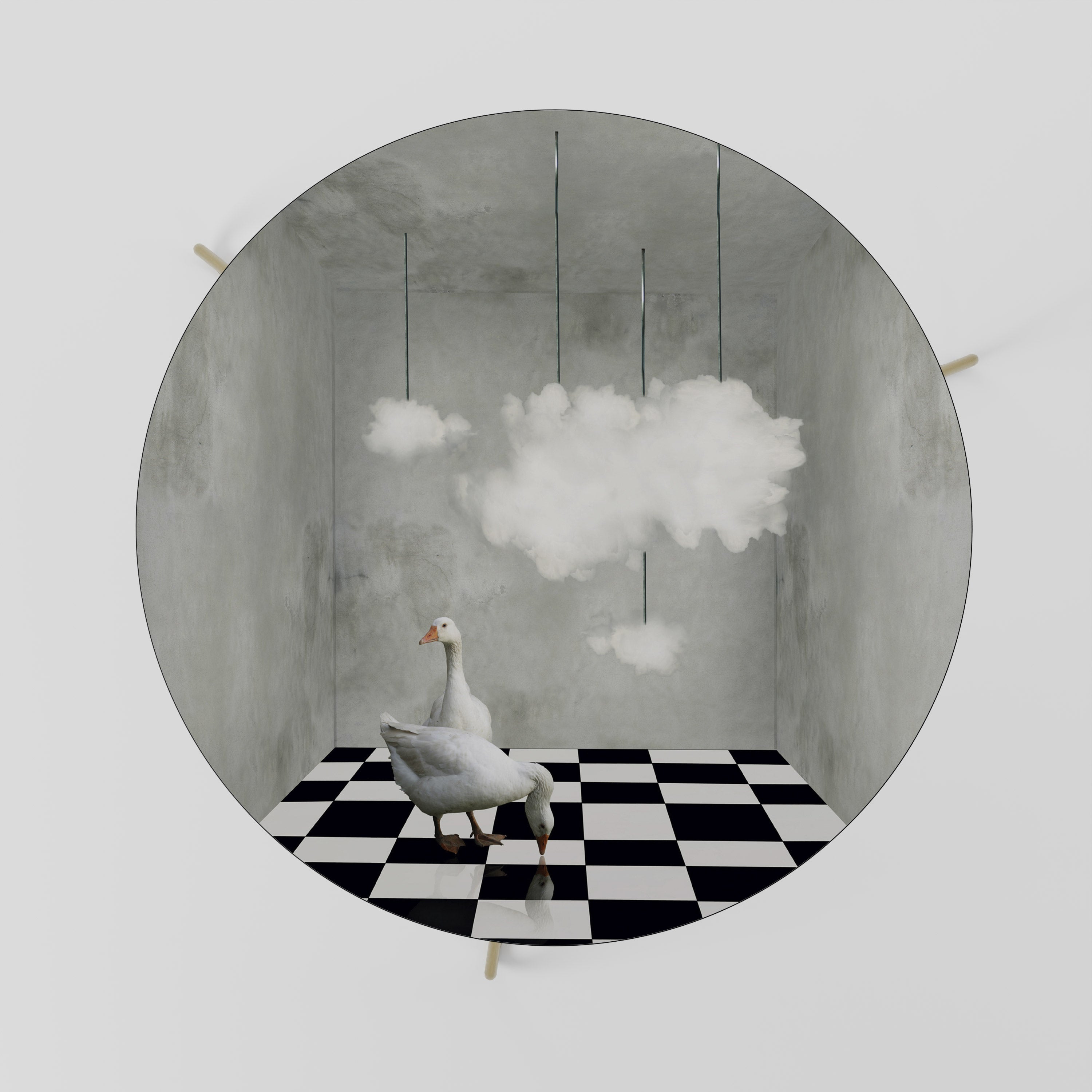 CHESS CLOUD SWAN Stolik kawowy duży