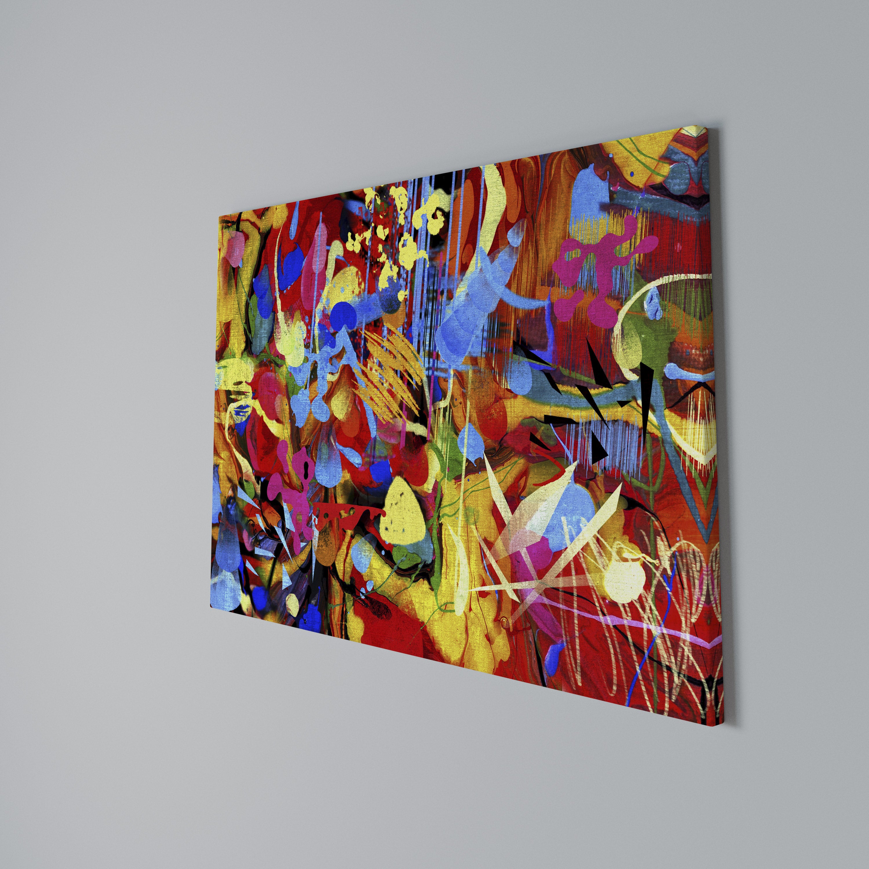 ABSTRACT RHAPSODY Poziomy obraz na płótnie