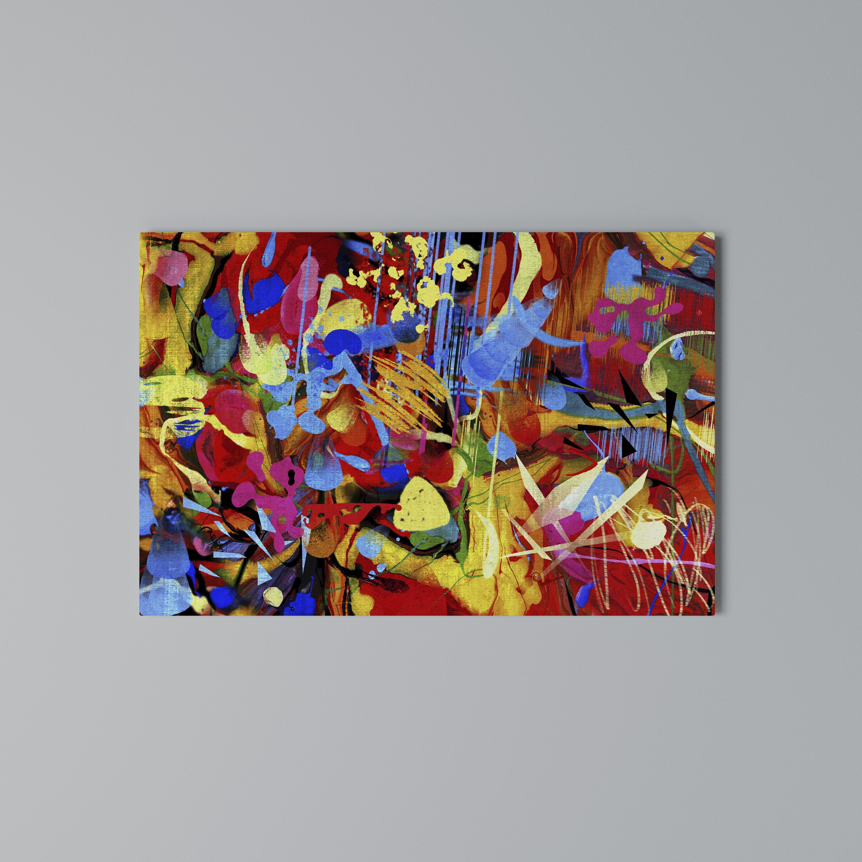 ABSTRACT RHAPSODY Poziomy obraz na płótnie