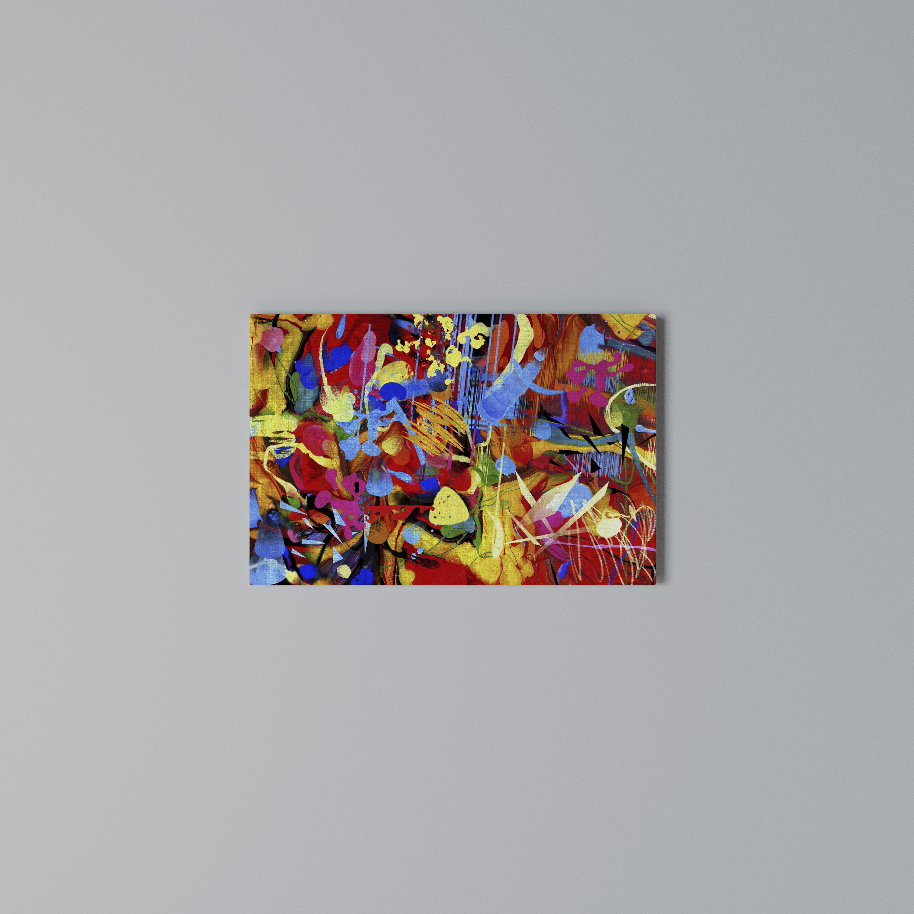 ABSTRACT RHAPSODY Poziomy obraz na płótnie