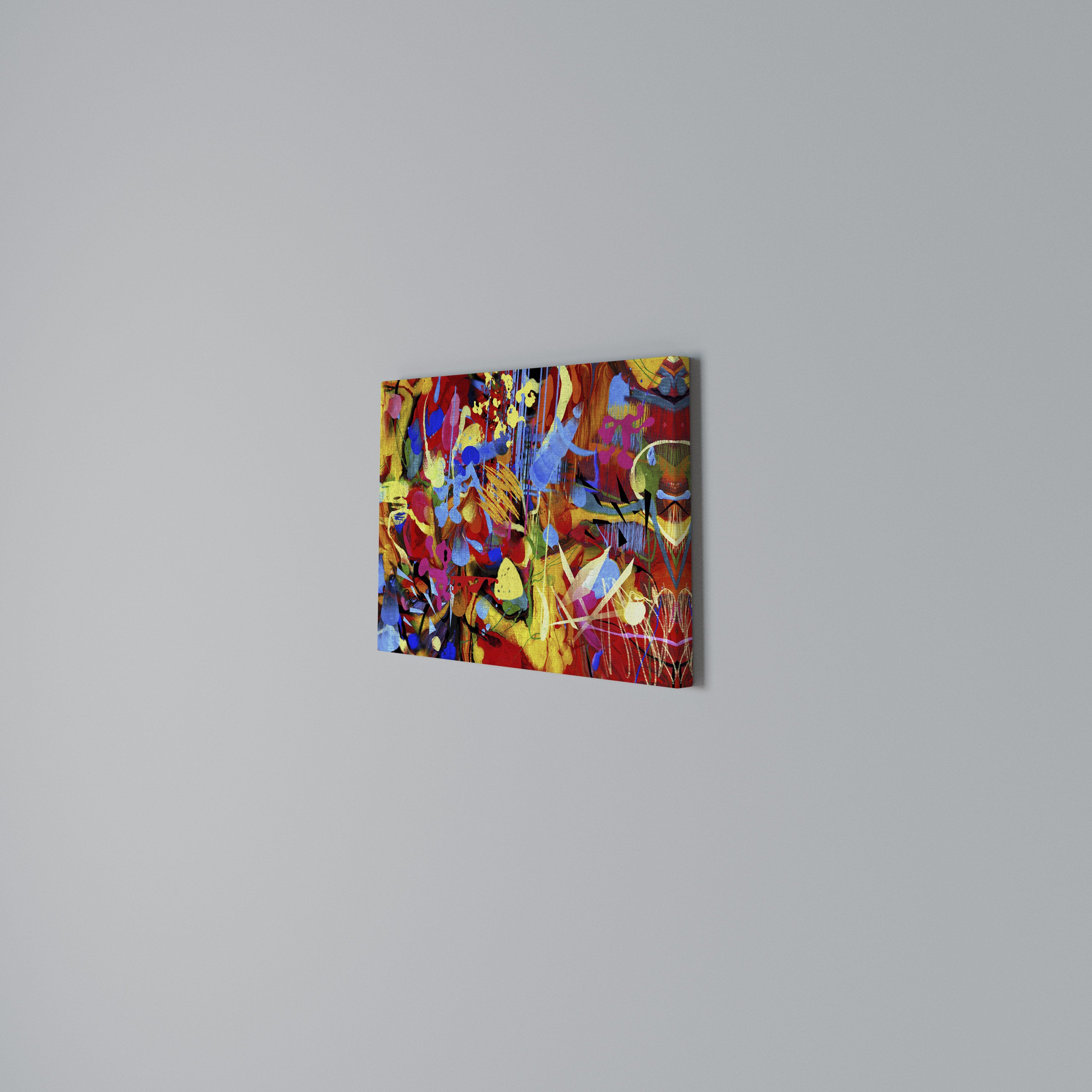 ABSTRACT RHAPSODY Poziomy obraz na płótnie