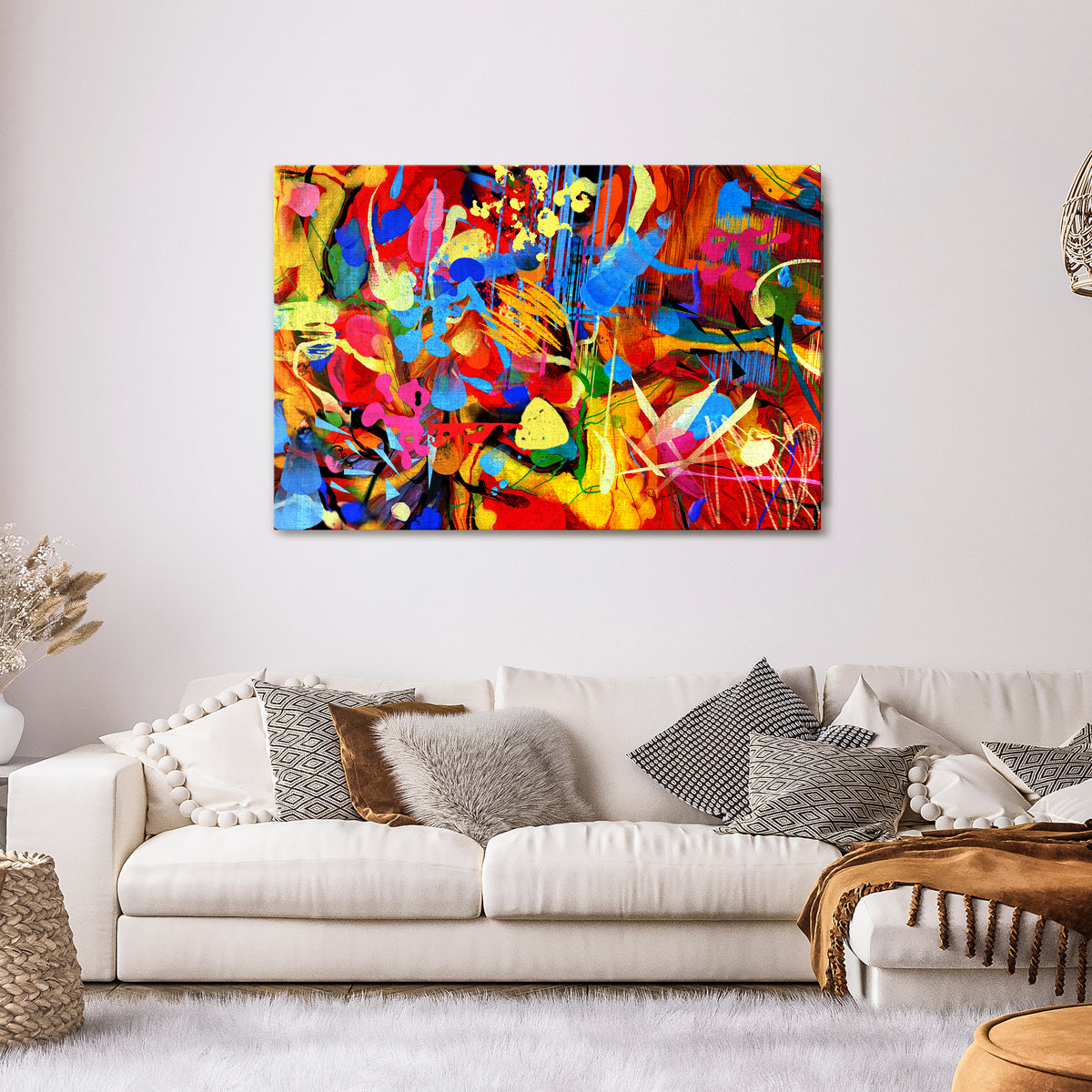 ABSTRACT RHAPSODY Poziomy obraz na płótnie