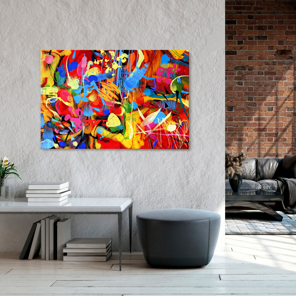 ABSTRACT RHAPSODY Poziomy obraz na płótnie