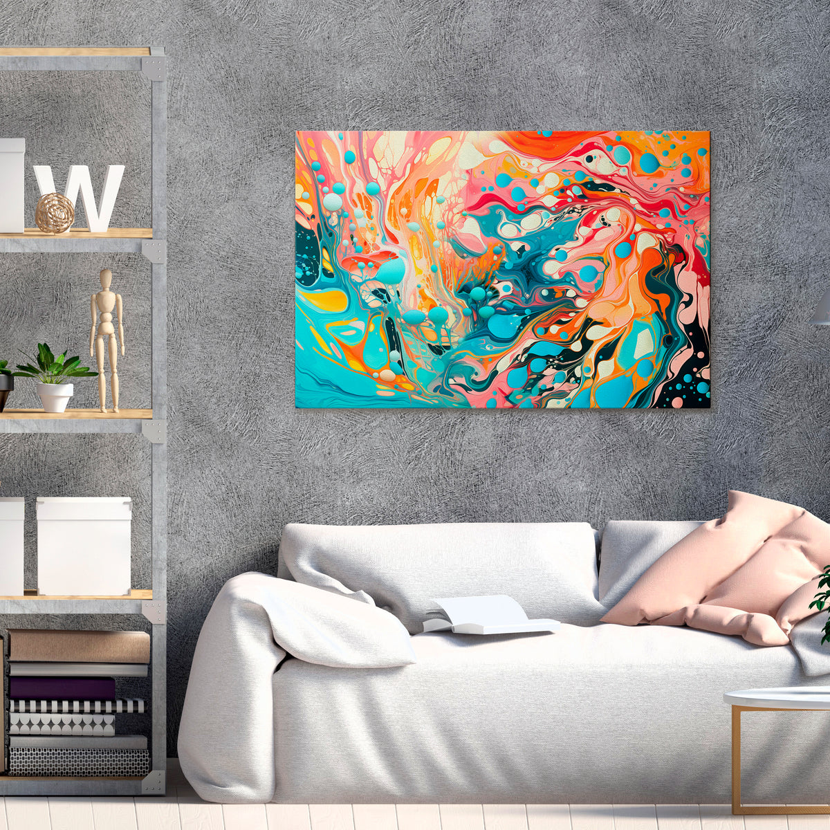 ARTISTIC ALCHEMY Poziomy obraz na płótnie