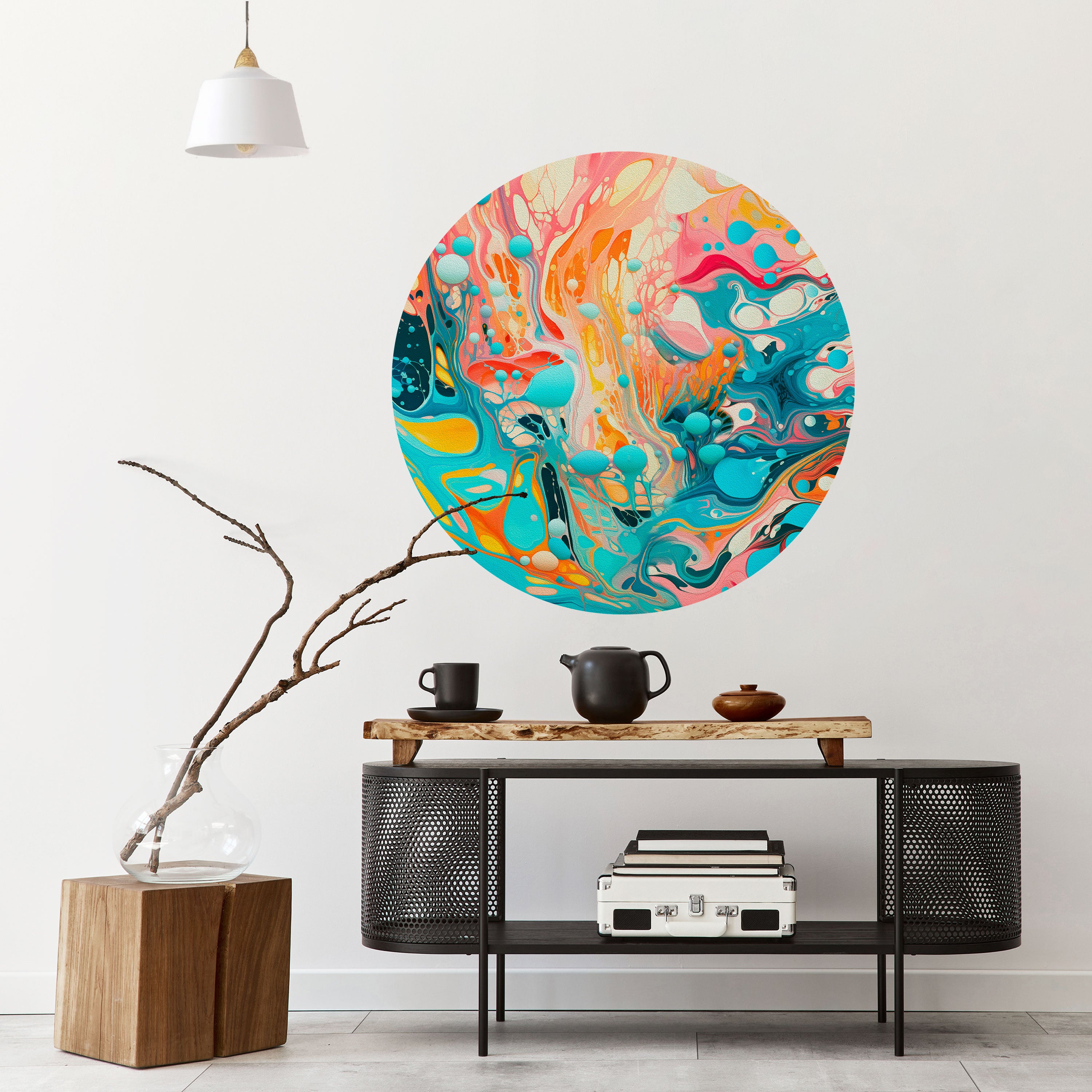 ARTISTIC ALCHEMY Naklejka okrągła