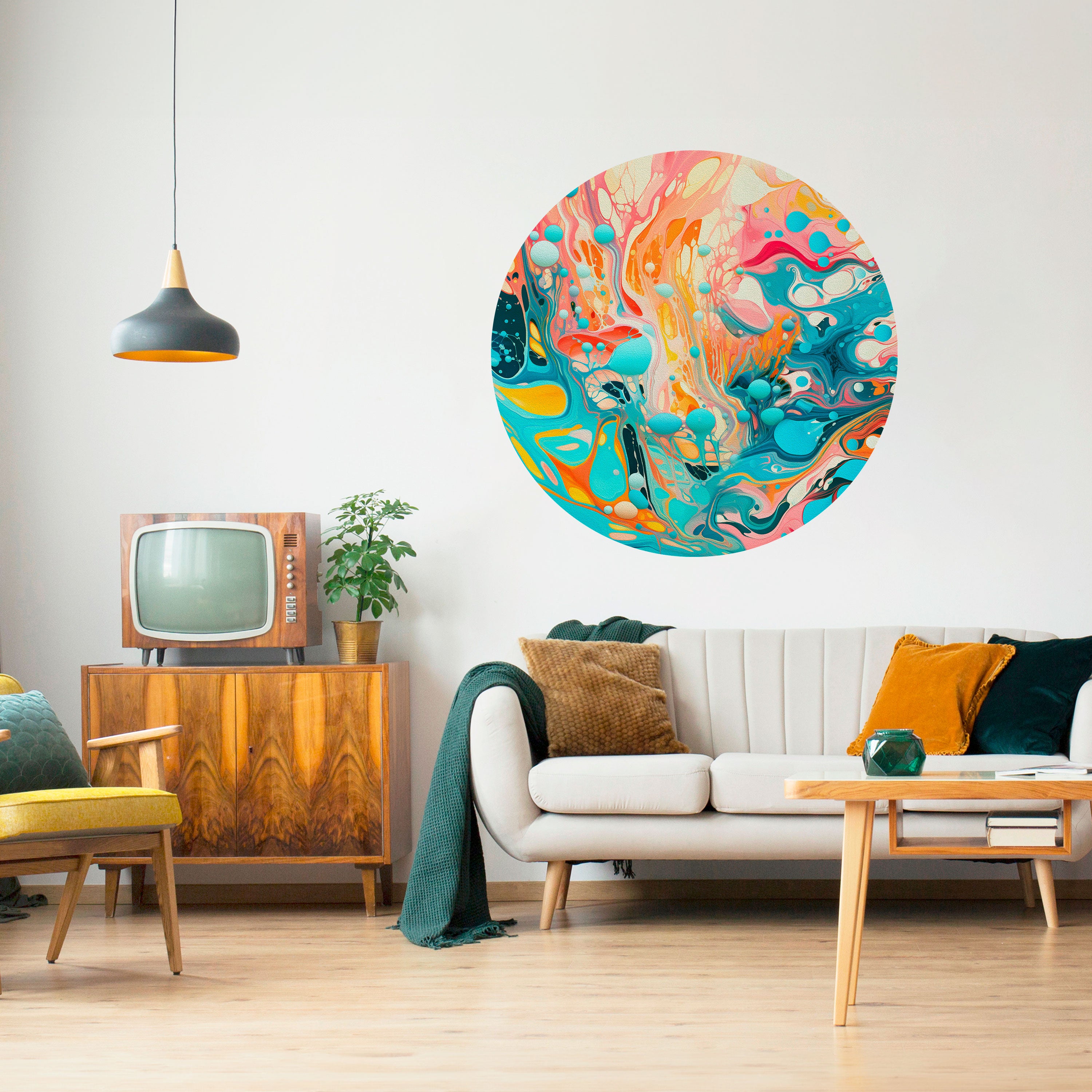 ARTISTIC ALCHEMY Naklejka okrągła