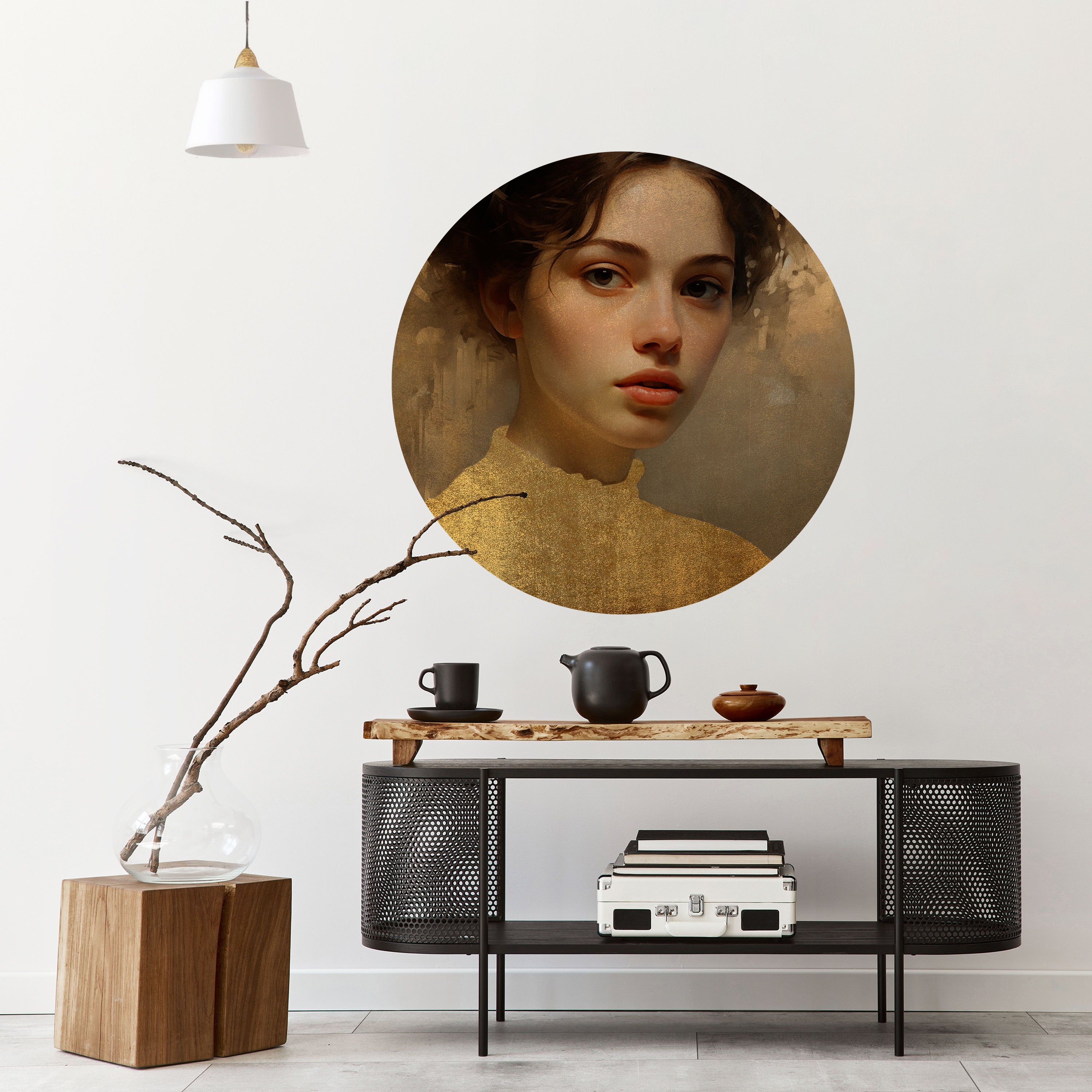 ETHEREAL ECOUNTER Naklejka okrągła