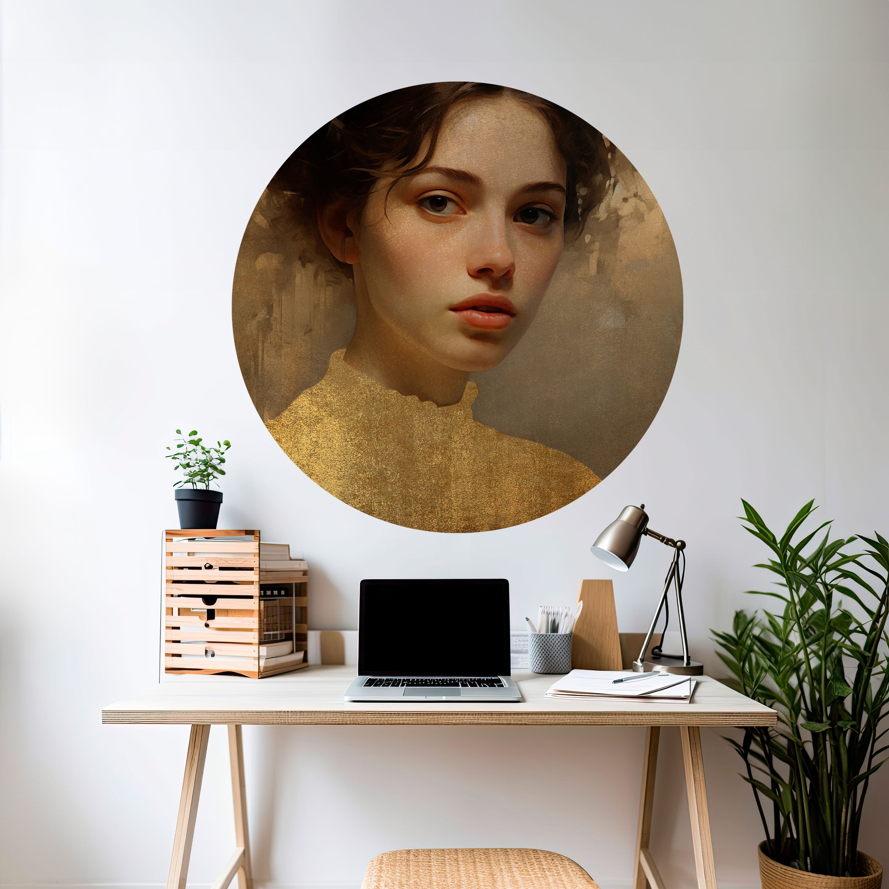 ETHEREAL ECOUNTER Naklejka okrągła