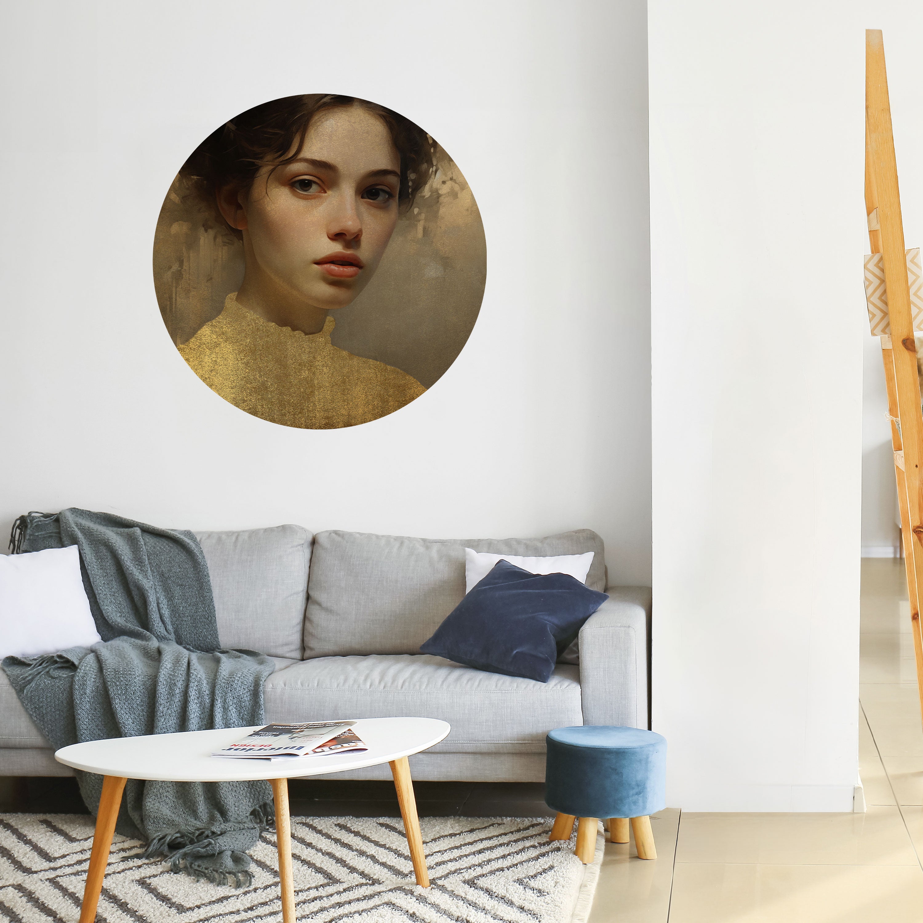 ETHEREAL ECOUNTER Naklejka okrągła