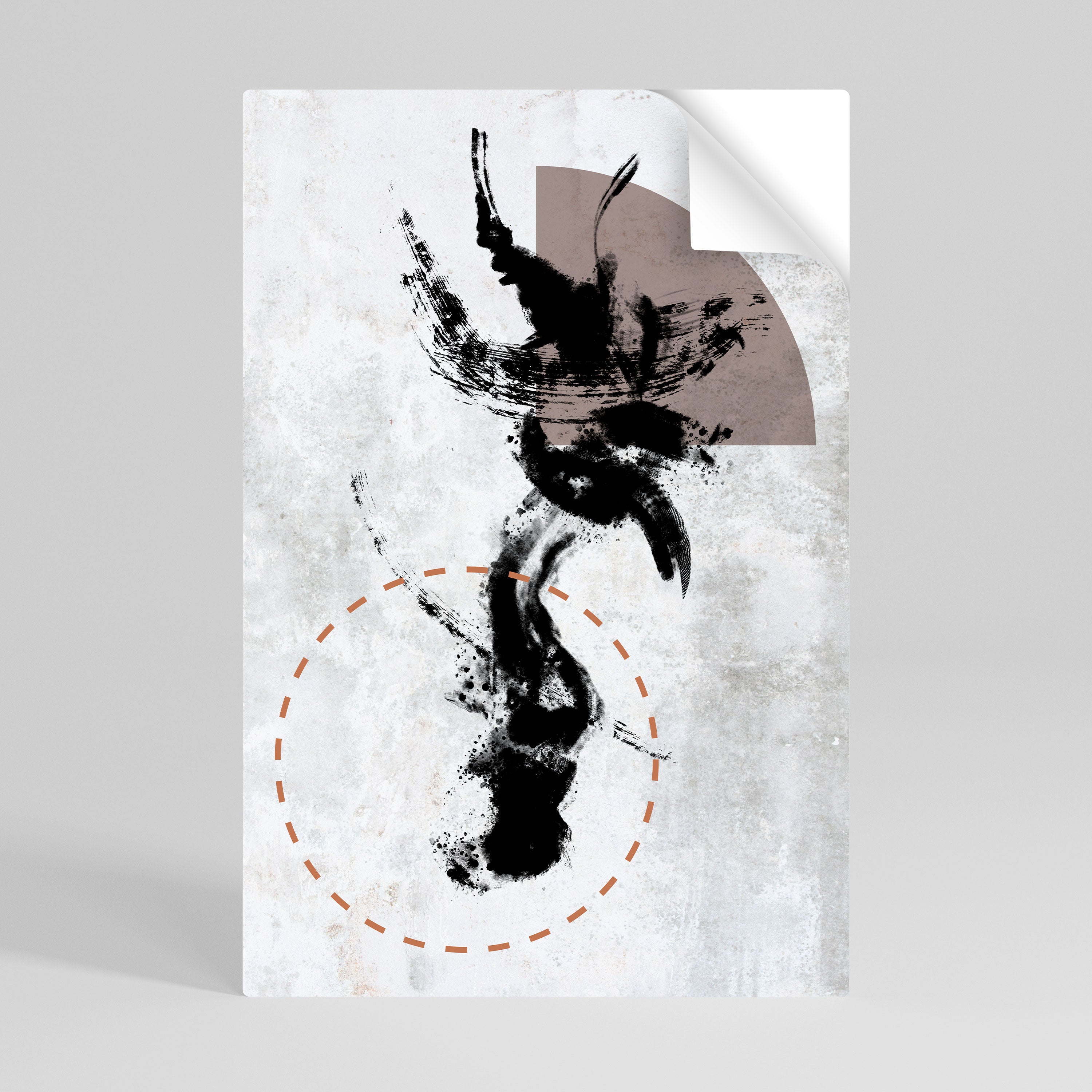 STAINS OF INTROSPECTION Naklejka/Plakat pionowy