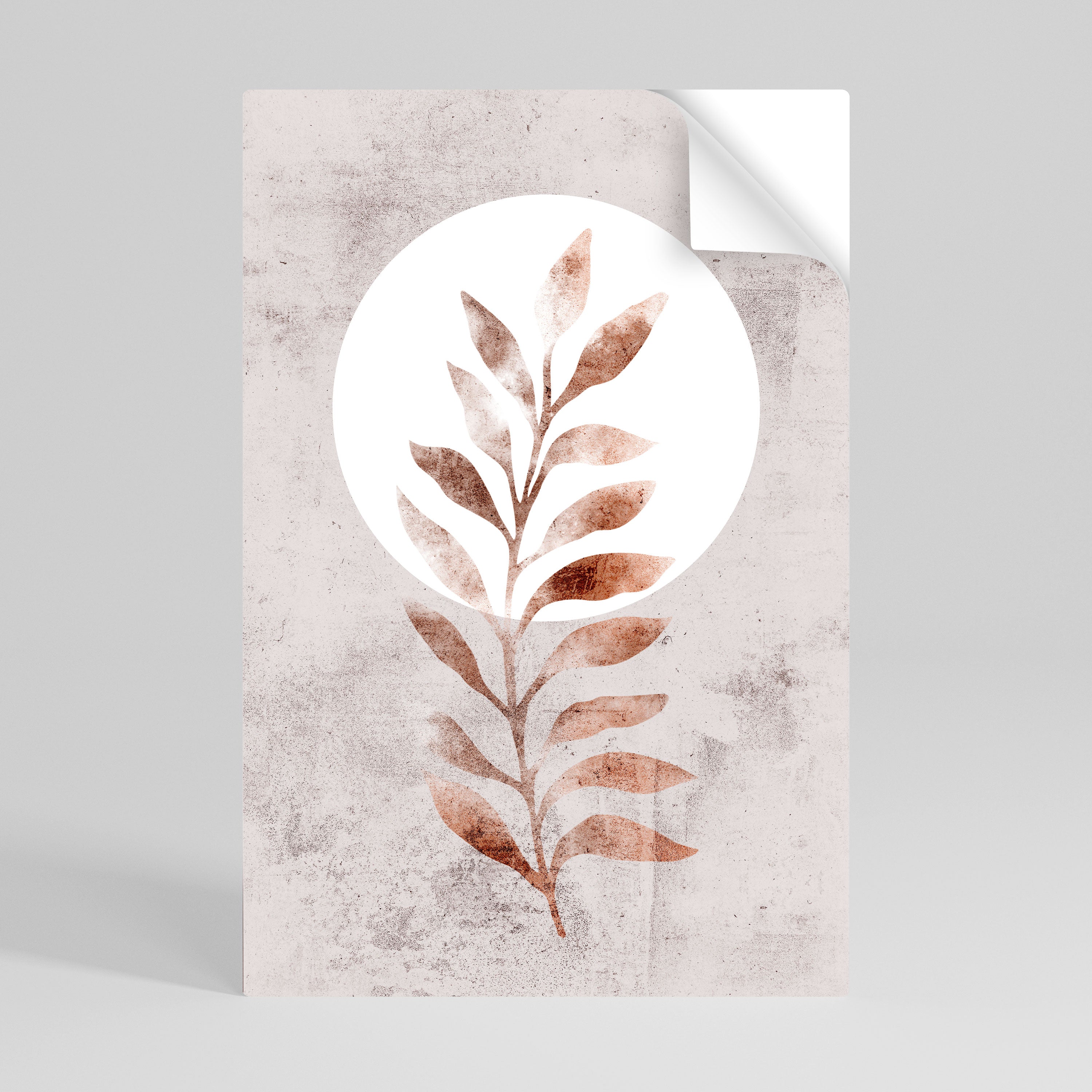 LEAF RADIANCE Naklejka/Plakat pionowy