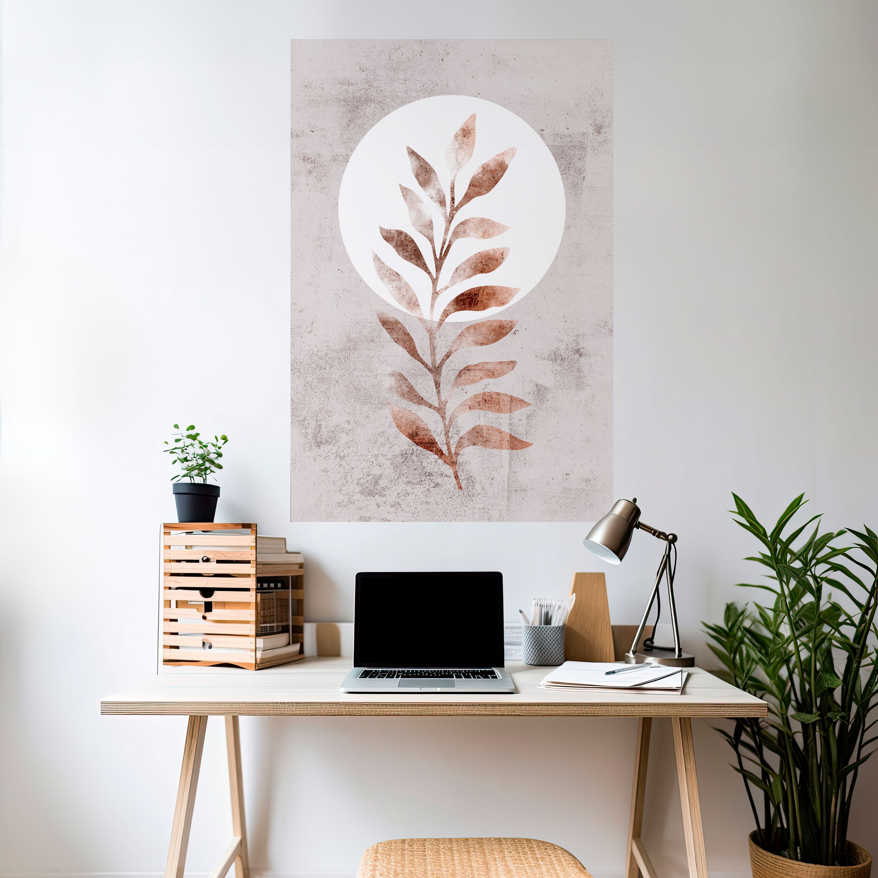 LEAF RADIANCE Naklejka/Plakat pionowy