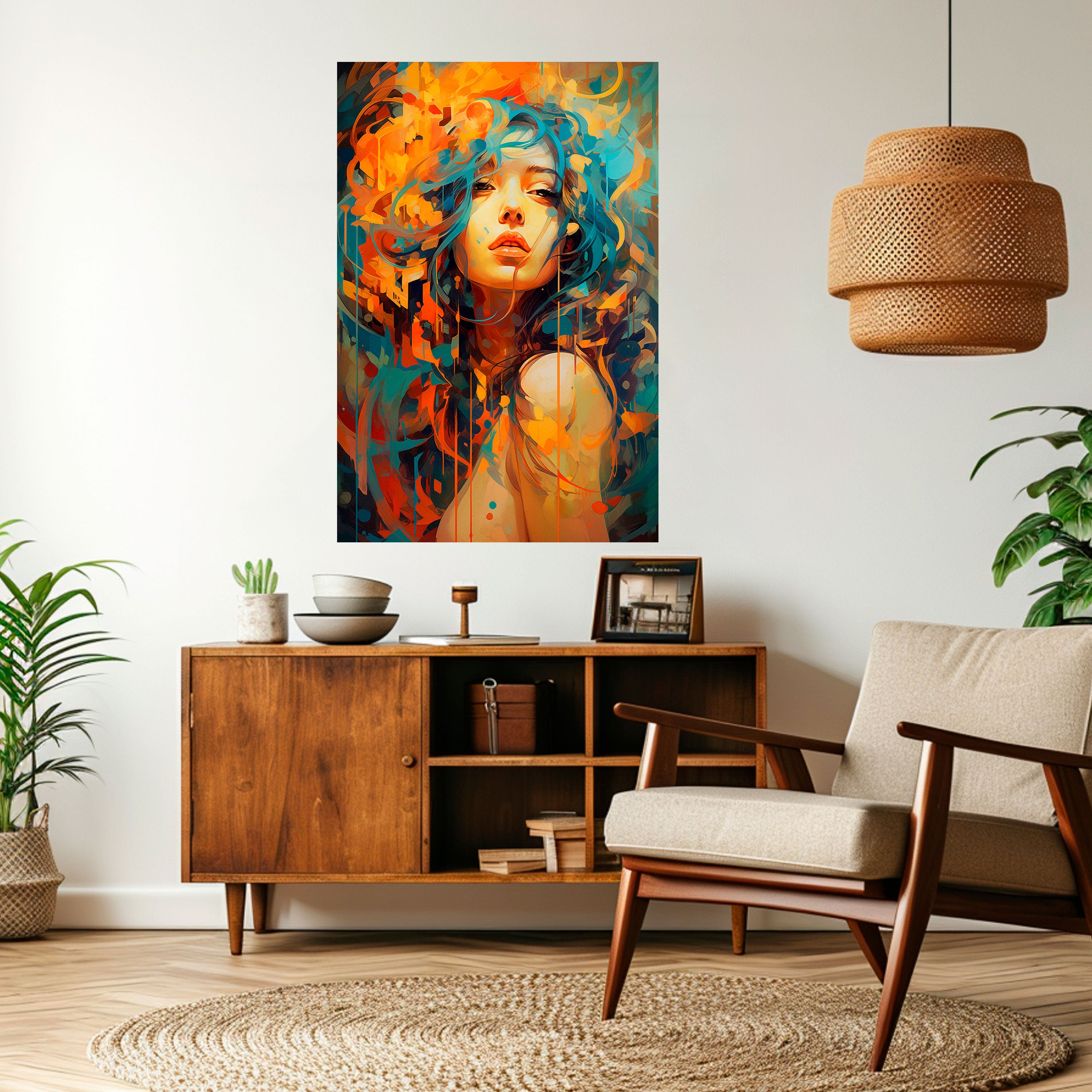 RAINBOW MUSE Naklejka/Plakat pionowy
