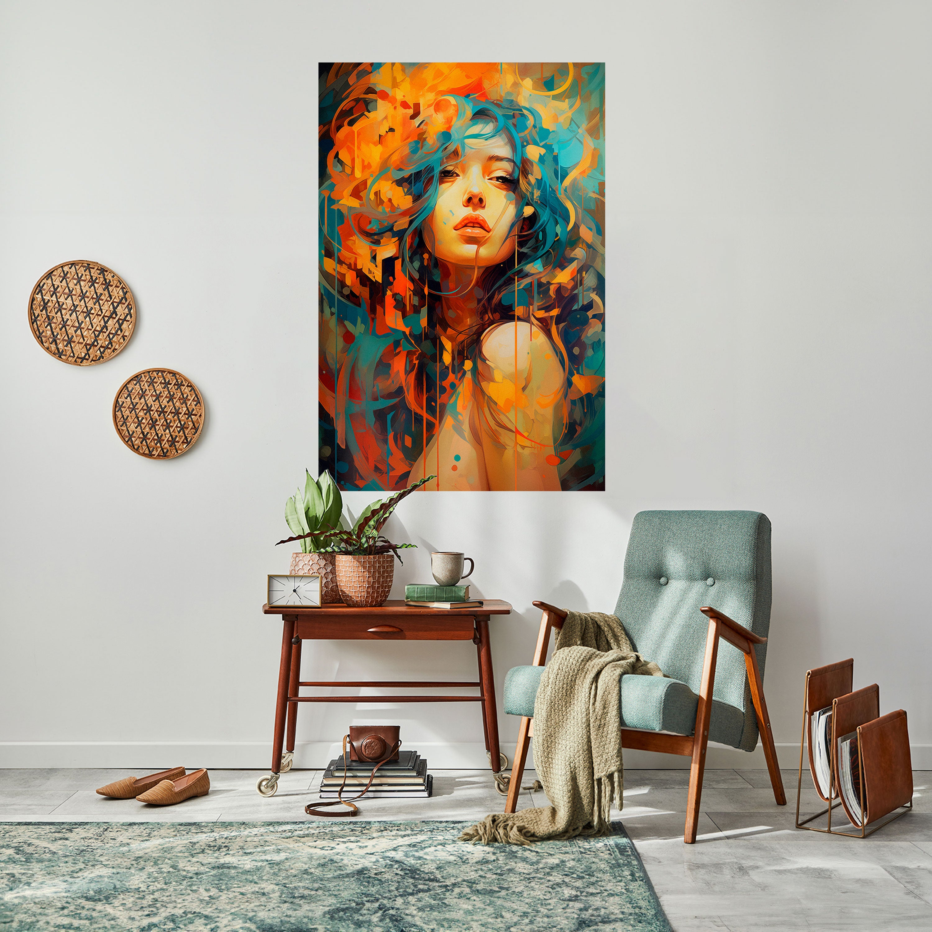 RAINBOW MUSE Naklejka/Plakat pionowy