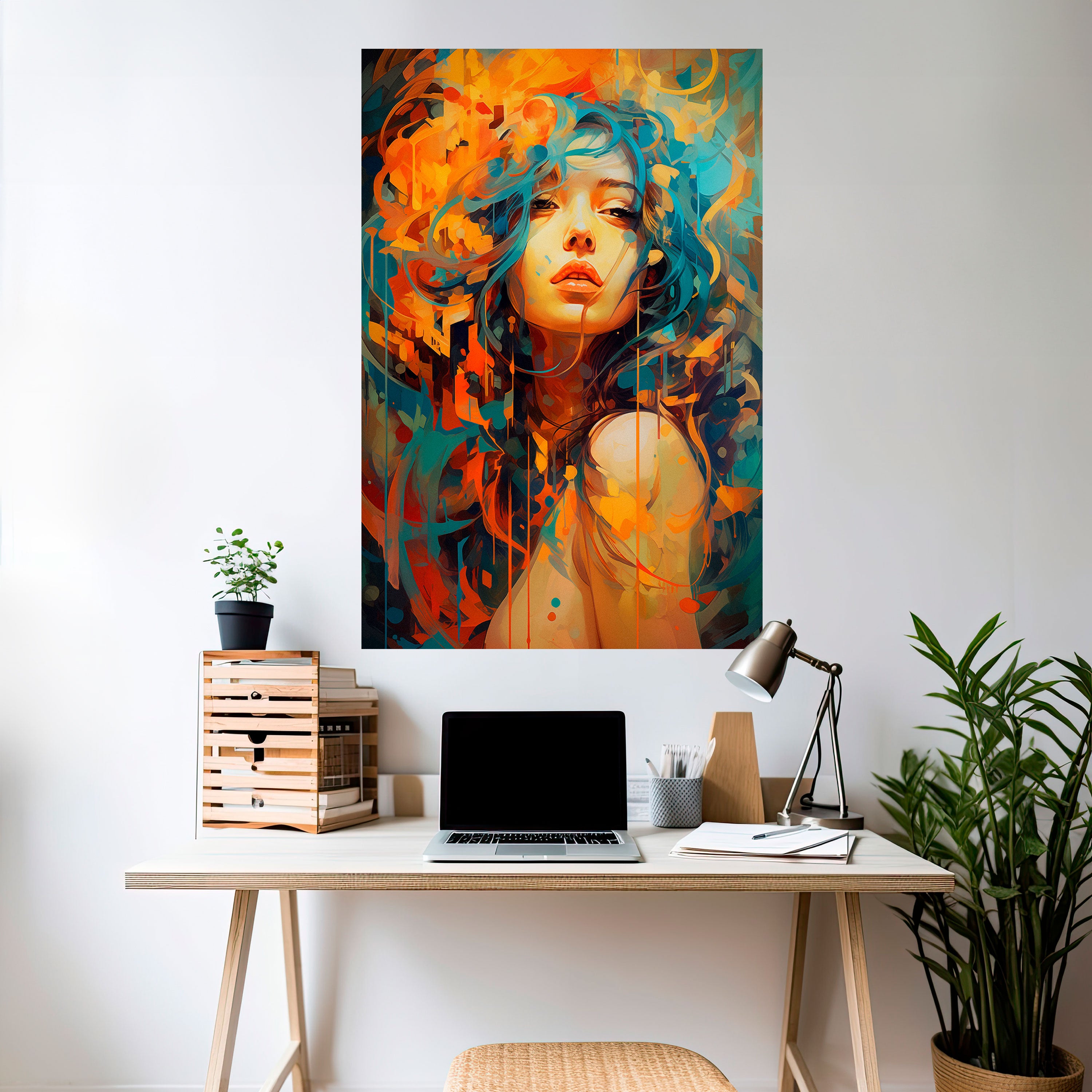 RAINBOW MUSE Naklejka/Plakat pionowy