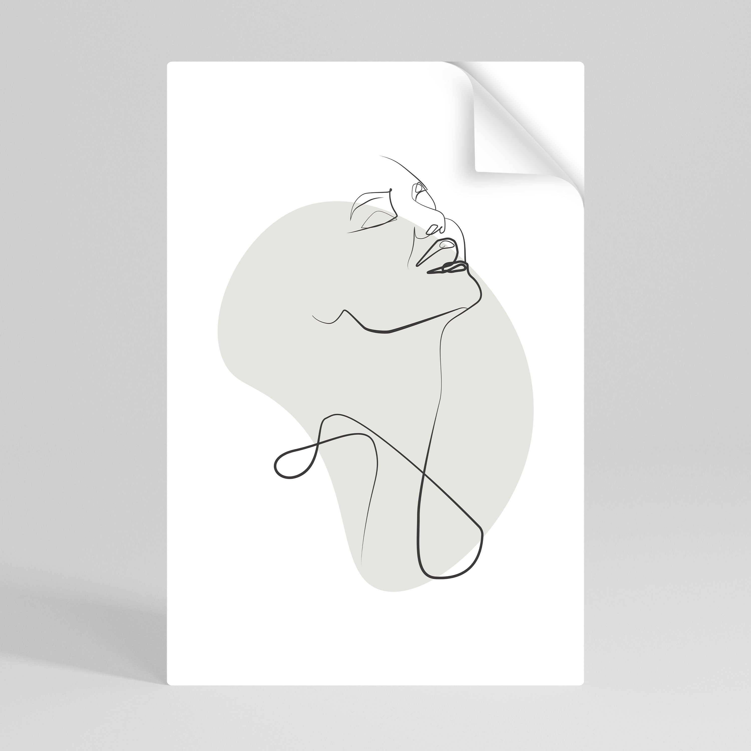 SUBTLE SIMPLICITY Naklejka/Plakat pionowy