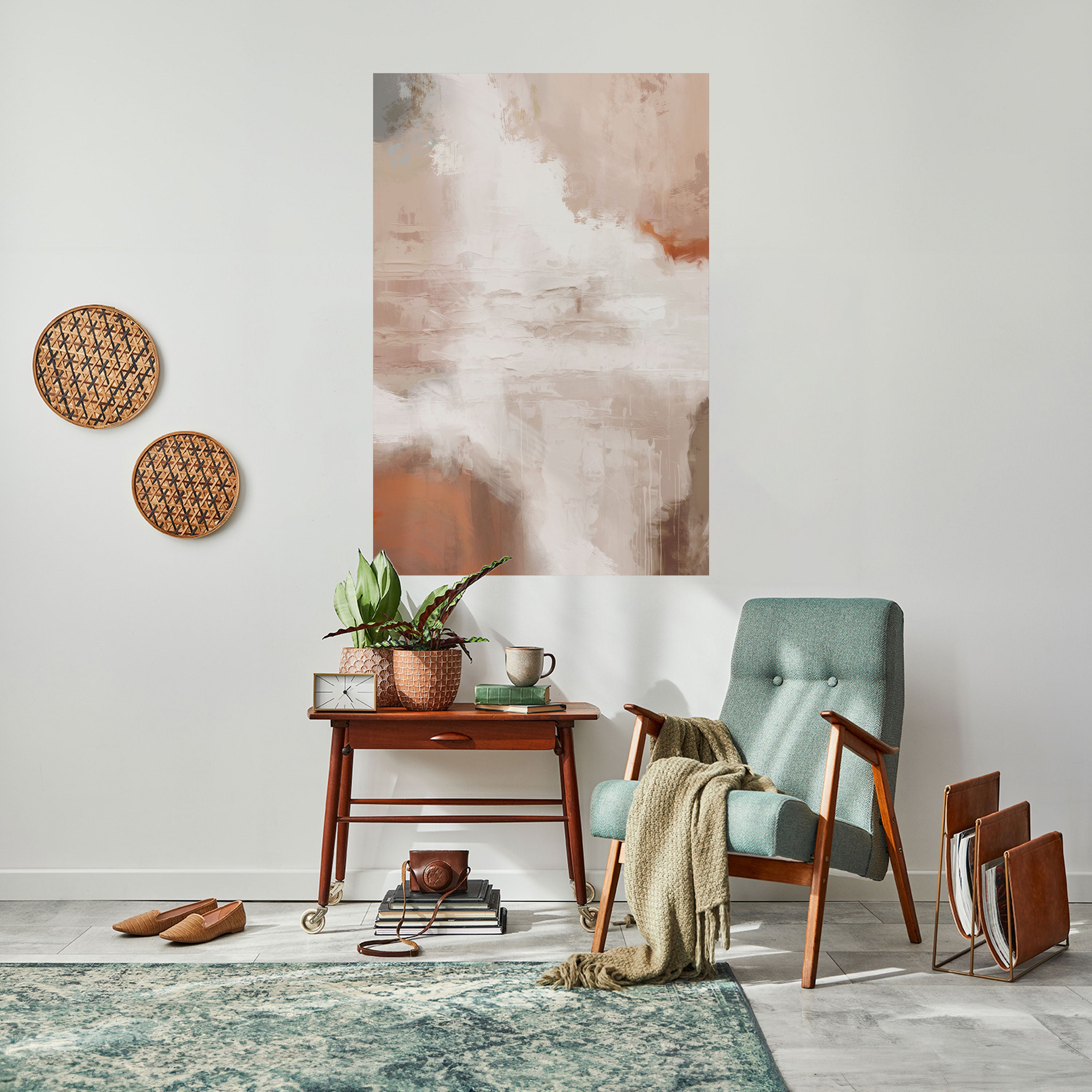 BLUSH SERENITY Naklejka/Plakat pionowy