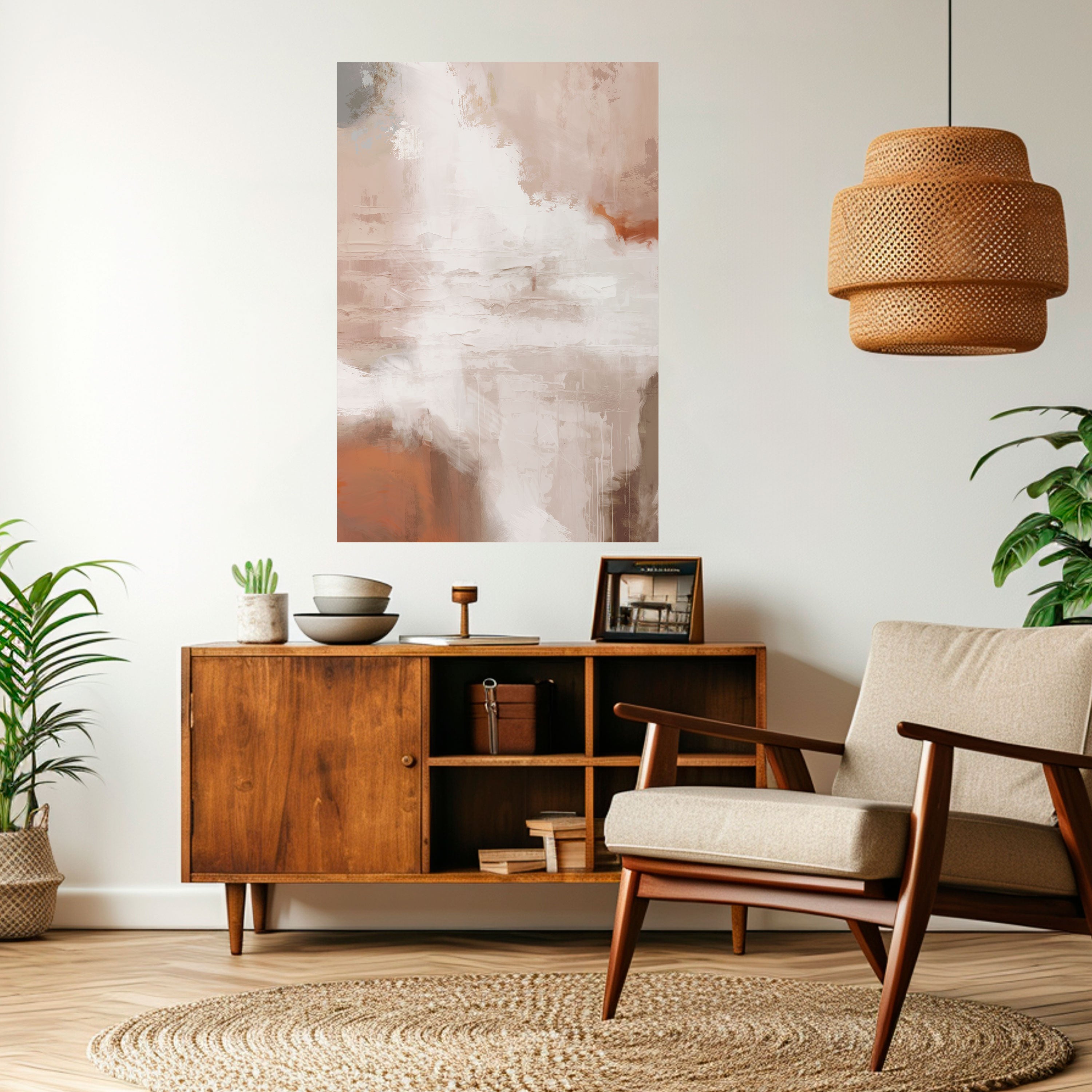 BLUSH SERENITY Naklejka/Plakat pionowy