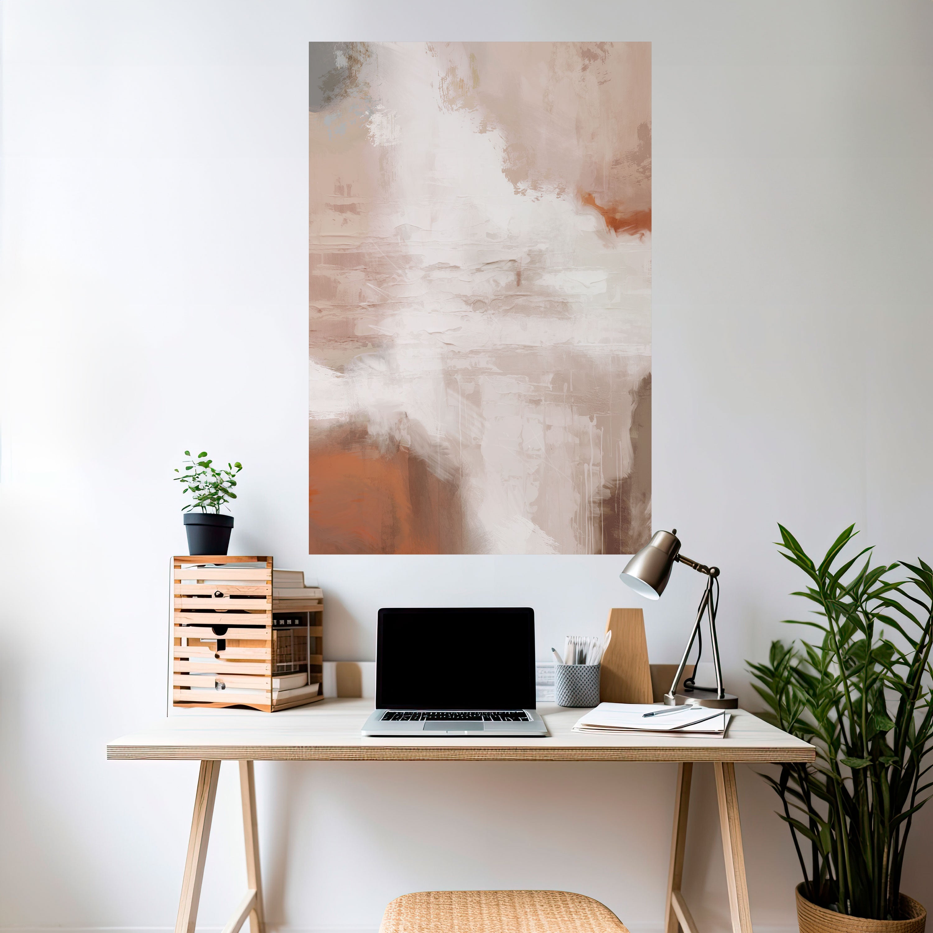BLUSH SERENITY Naklejka/Plakat pionowy