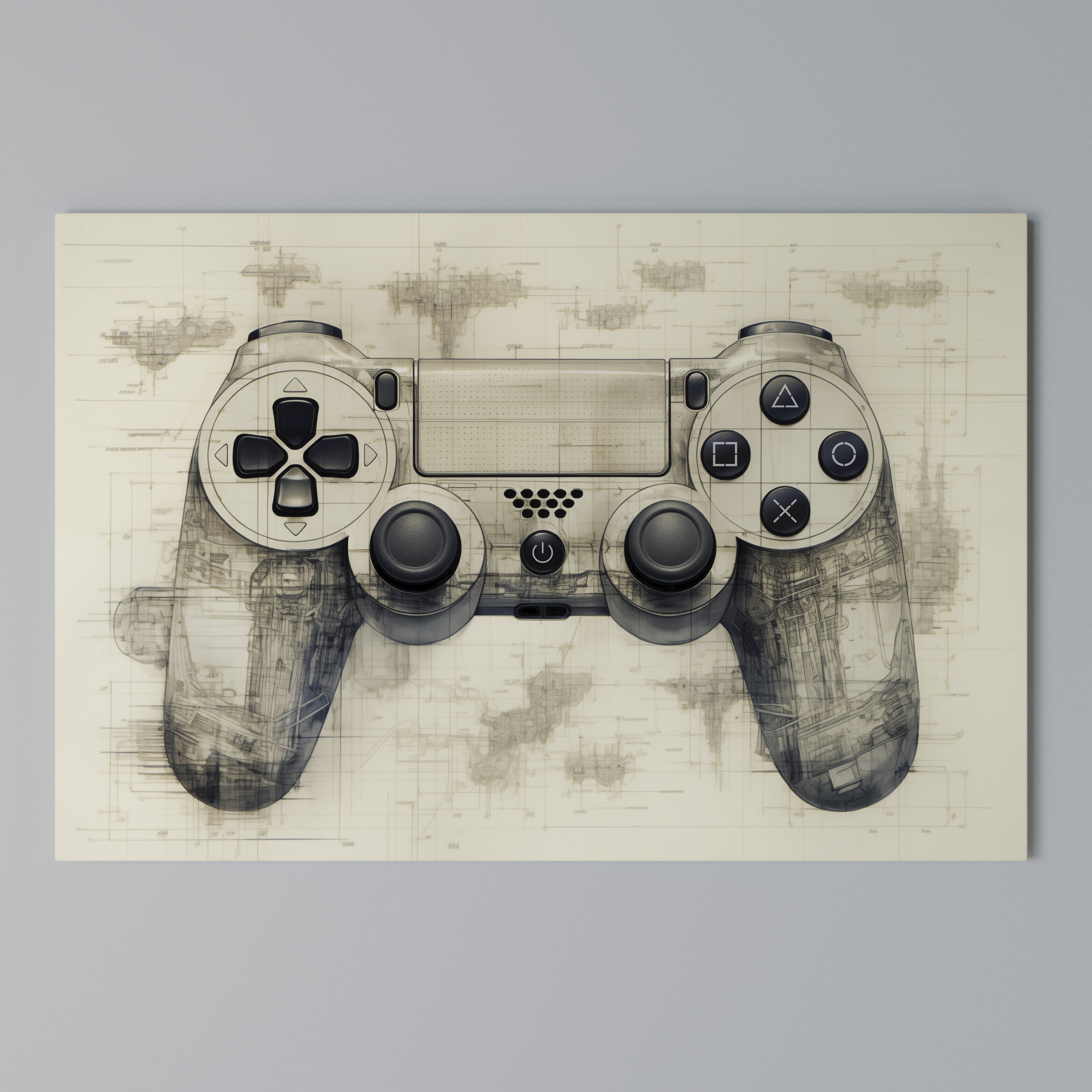 QUANTUM QUEST PAD Poziomy obraz na płótnie