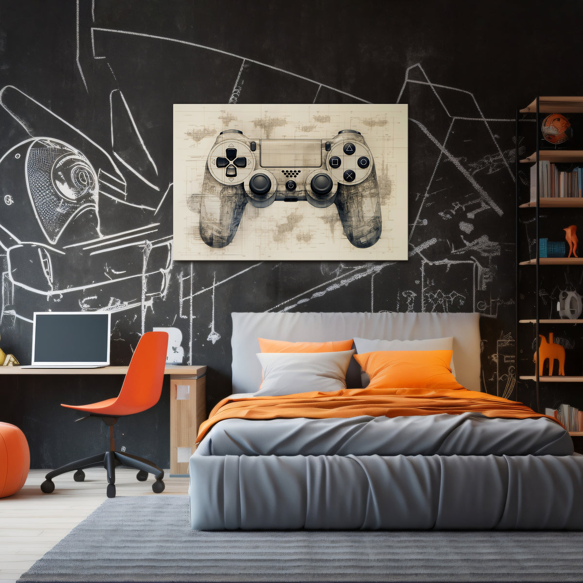 QUANTUM QUEST PAD Poziomy obraz na płótnie