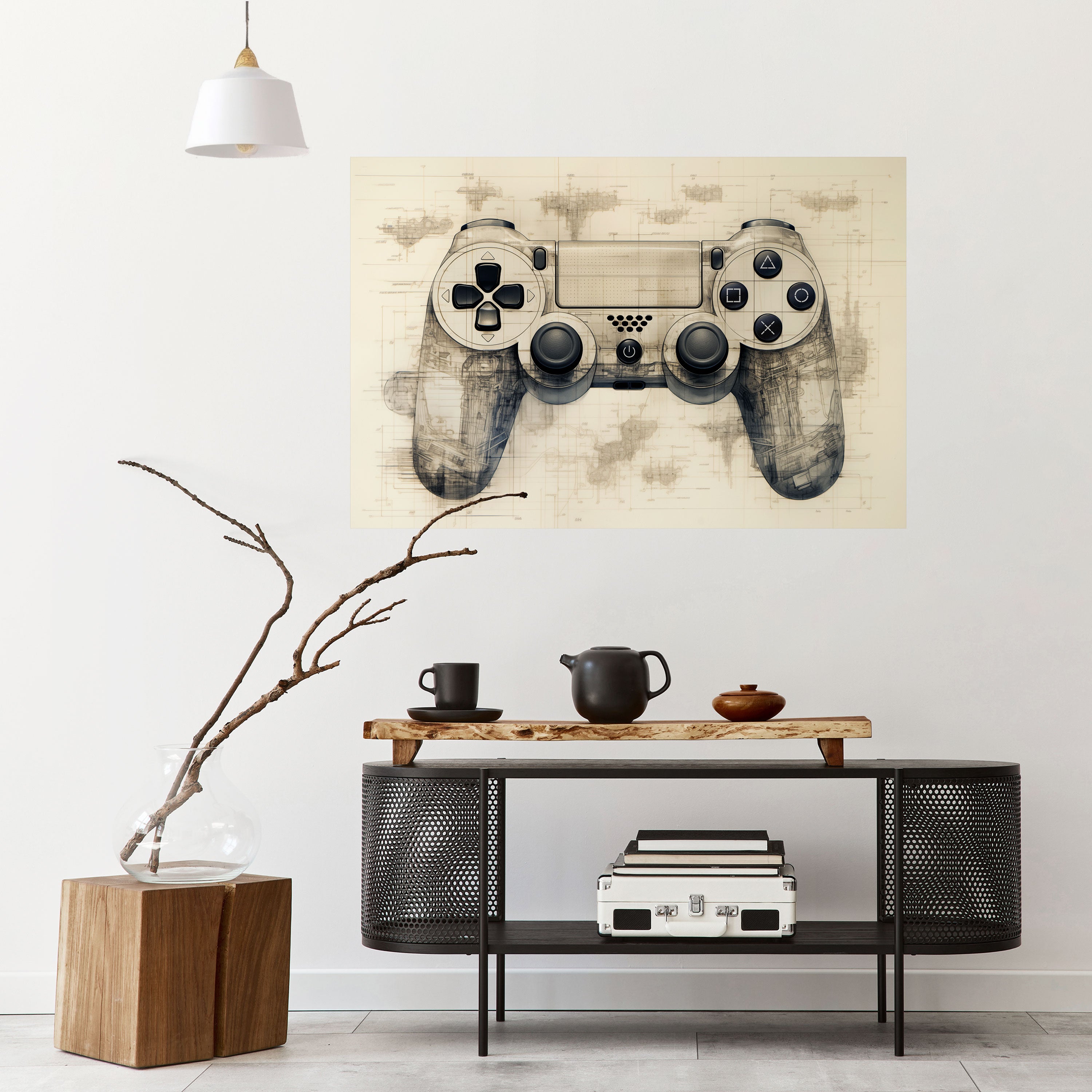 QUANTUM QUEST PAD Naklejka/Plakat poziomy