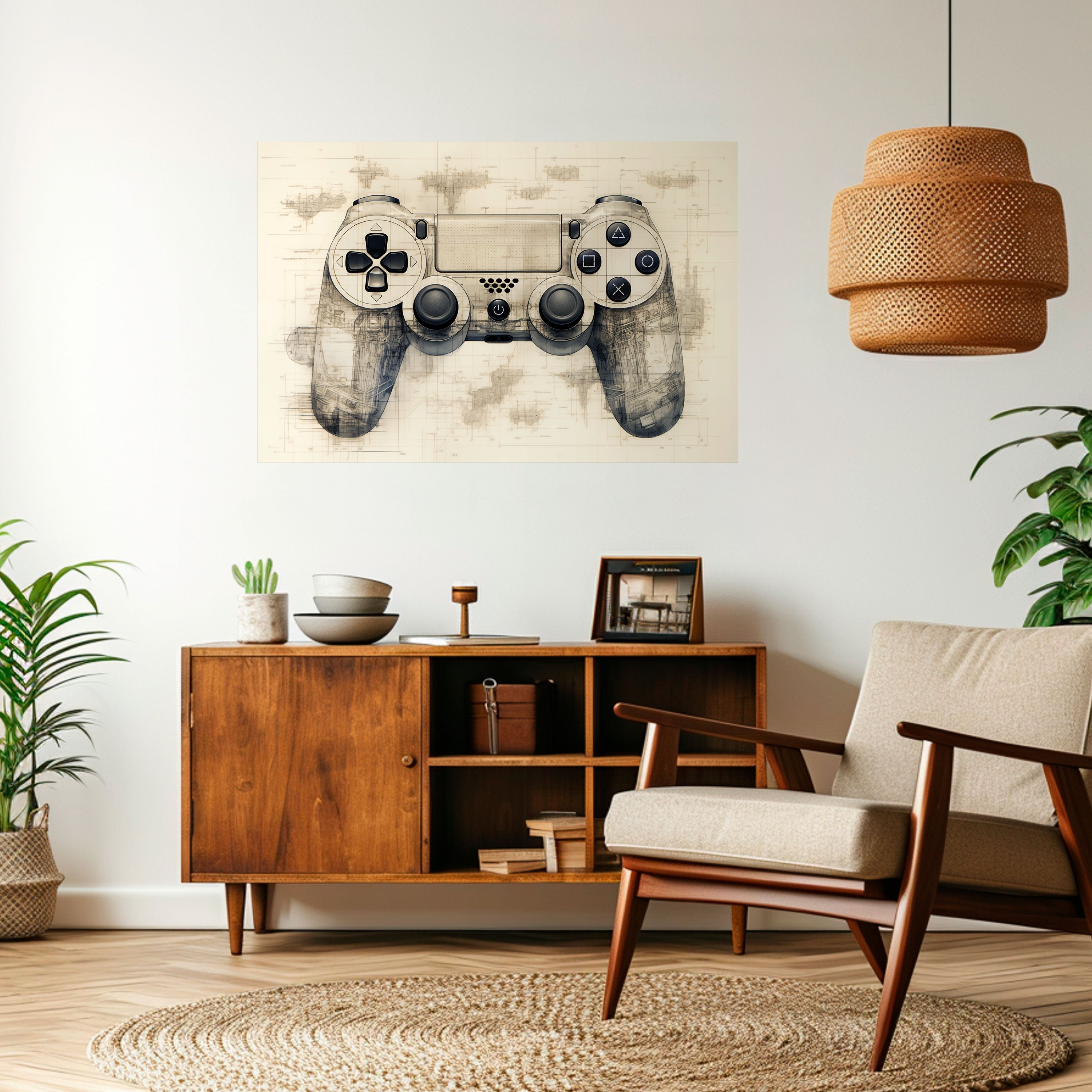 QUANTUM QUEST PAD Naklejka/Plakat poziomy