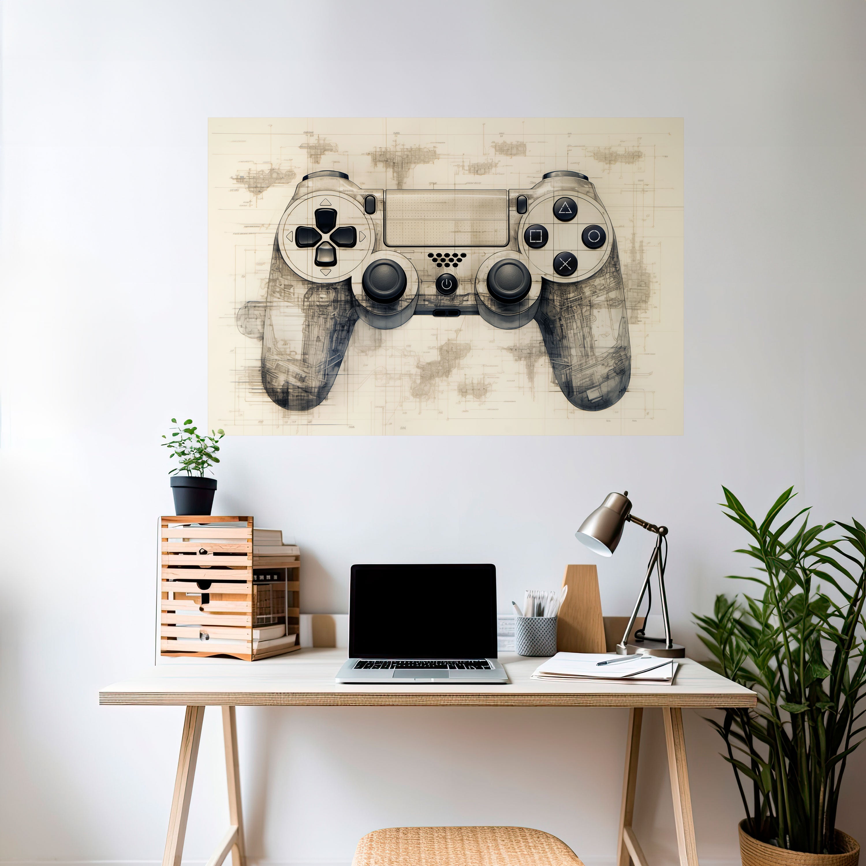 QUANTUM QUEST PAD Naklejka/Plakat poziomy