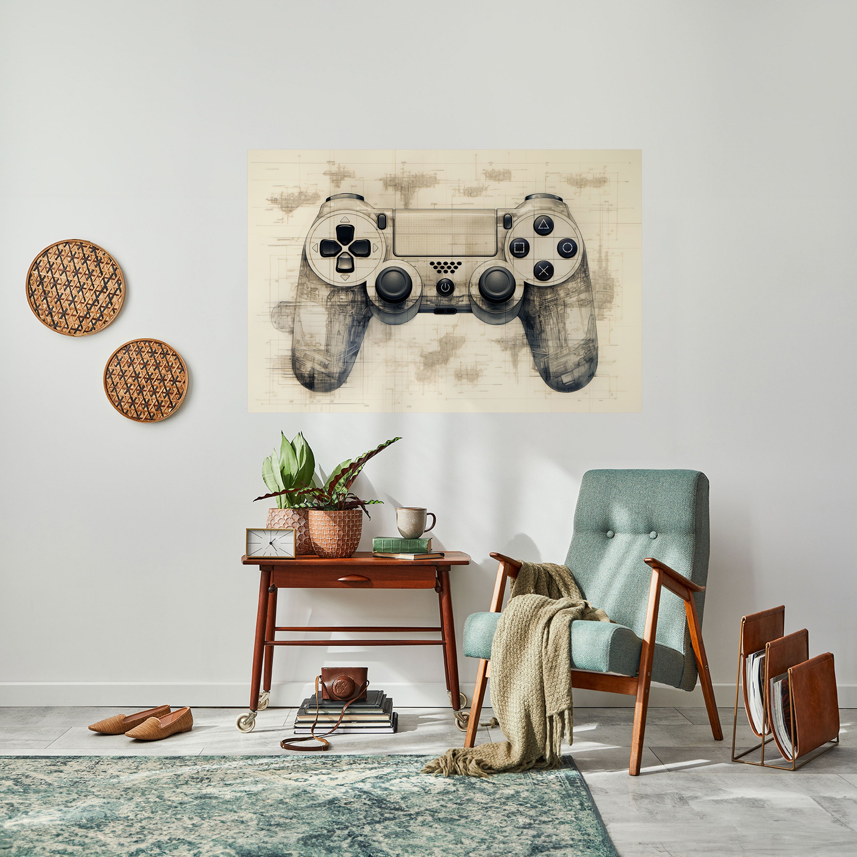 QUANTUM QUEST PAD Naklejka/Plakat poziomy