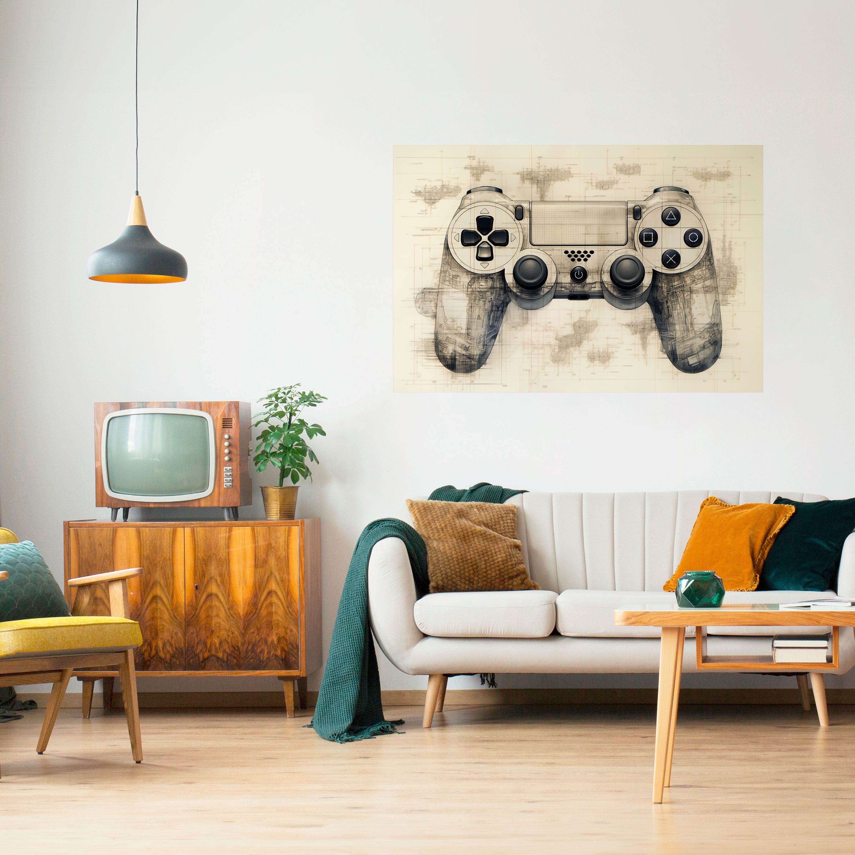 QUANTUM QUEST PAD Naklejka/Plakat poziomy