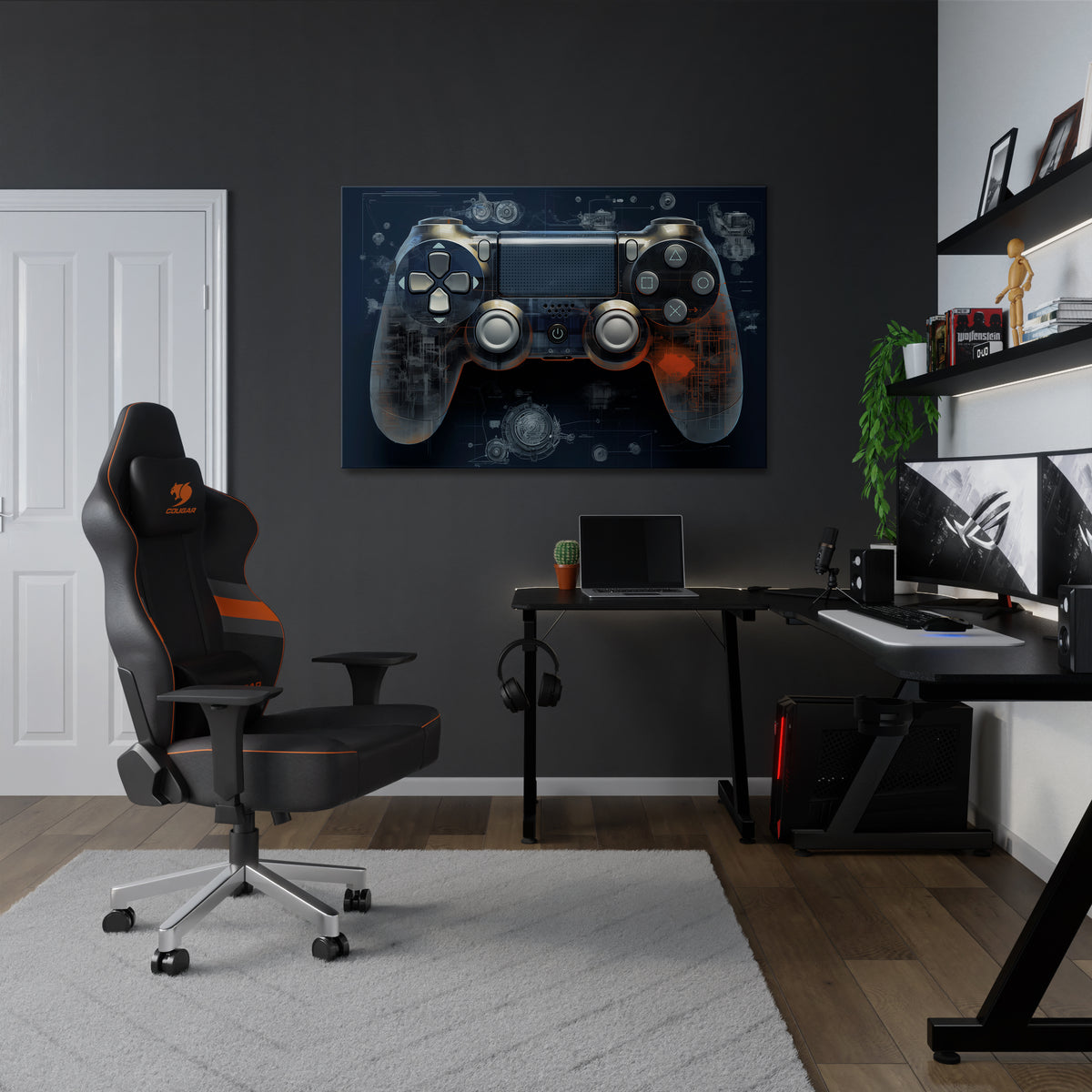 VIRTUAL VELOCITY PAD Poziomy obraz na płótnie