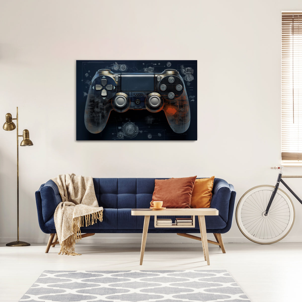 VIRTUAL VELOCITY PAD Poziomy obraz na płótnie