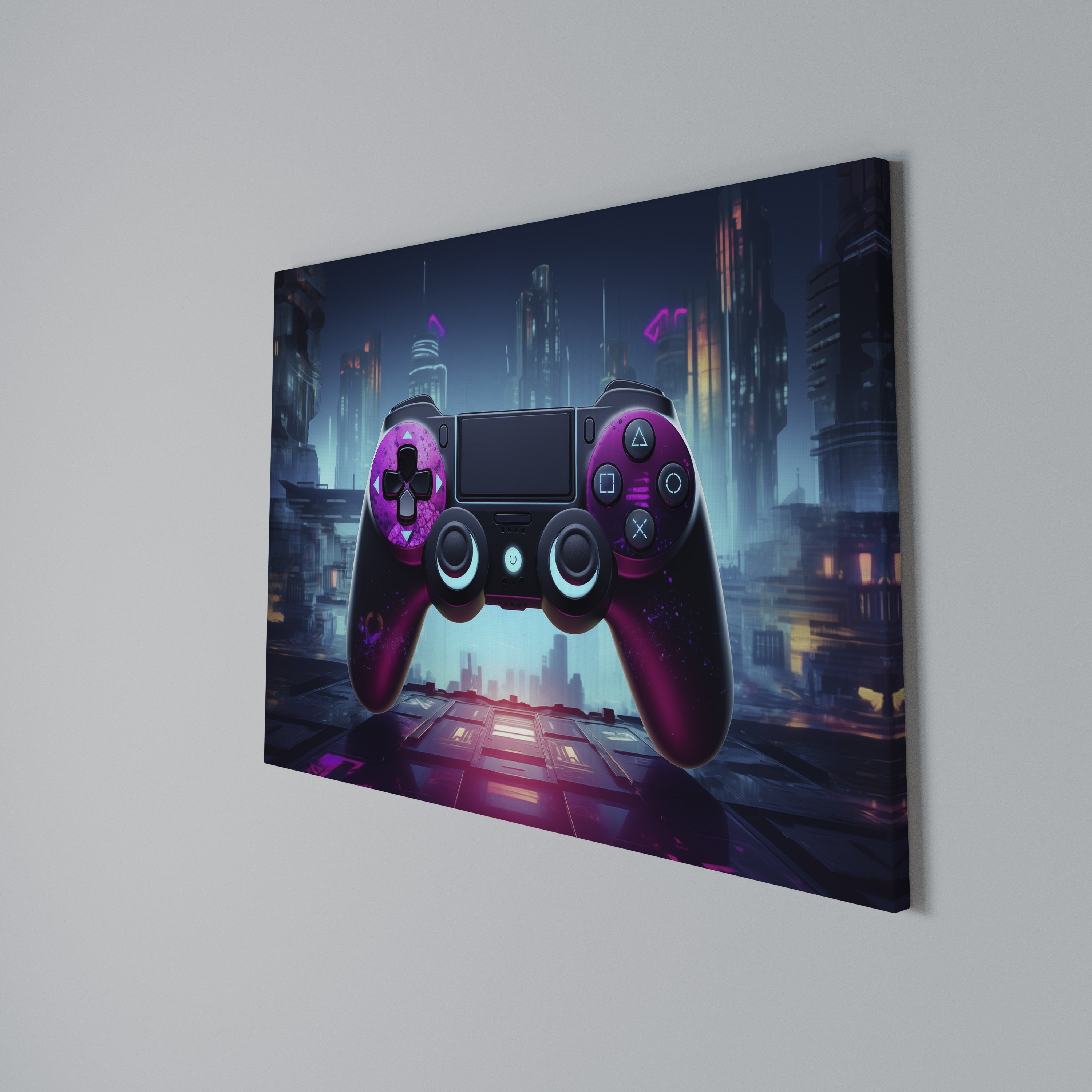 SYNTHWAVE PAD Poziomy obraz na płótnie