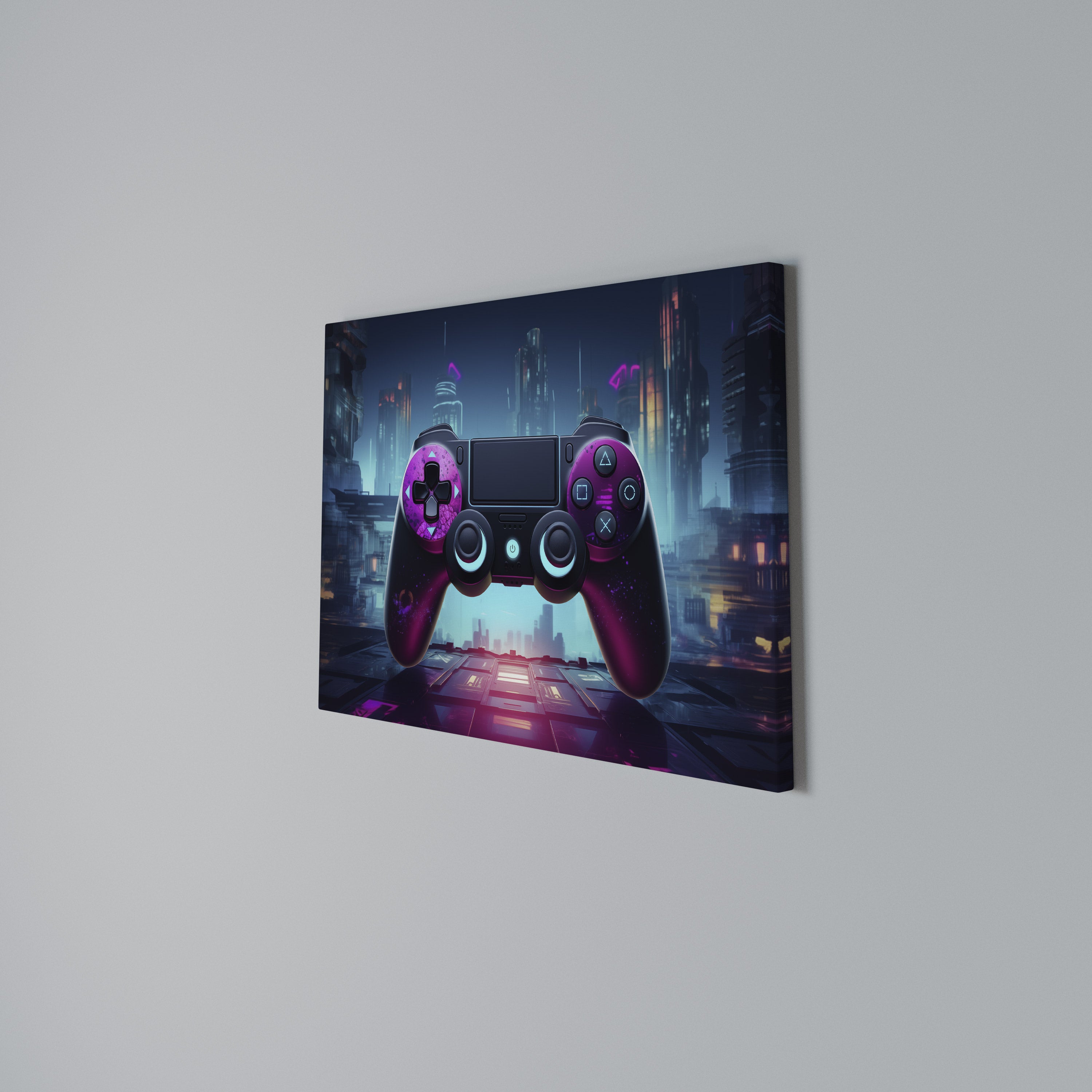 SYNTHWAVE PAD Poziomy obraz na płótnie