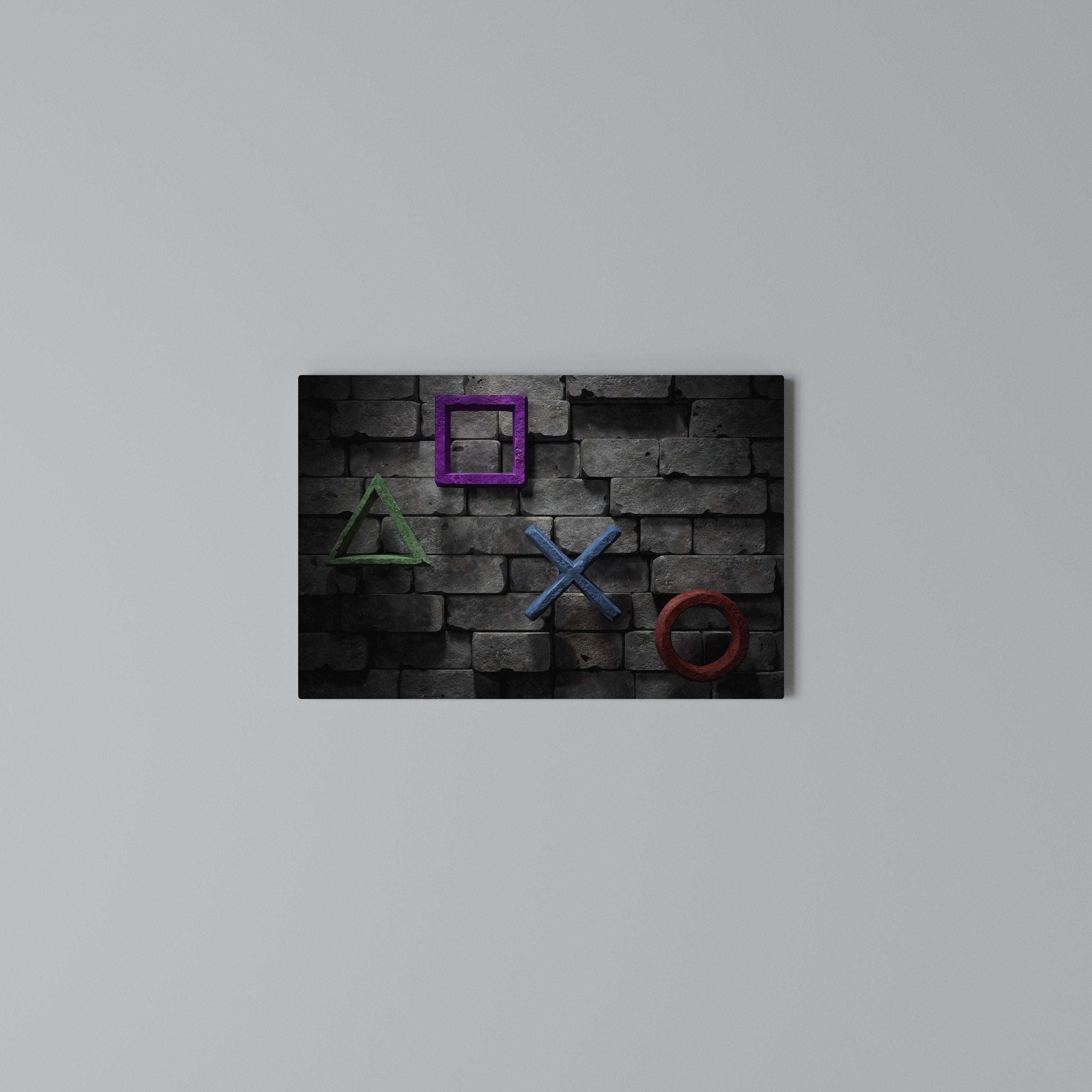 UNDERGOUND CONSOLE ICONS Poziomy obraz na płótnie