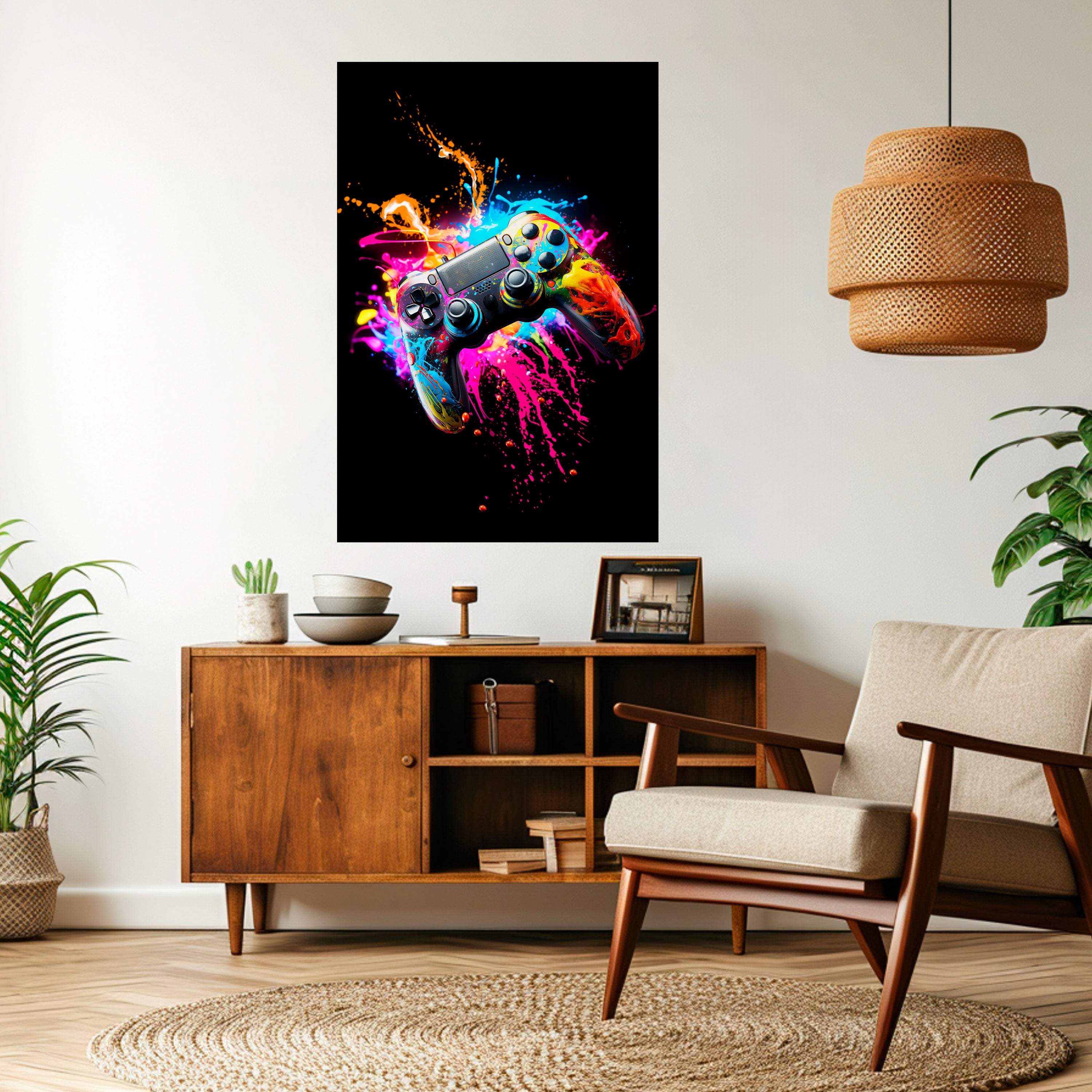 GAMING LUSH Naklejka/Plakat pionowy