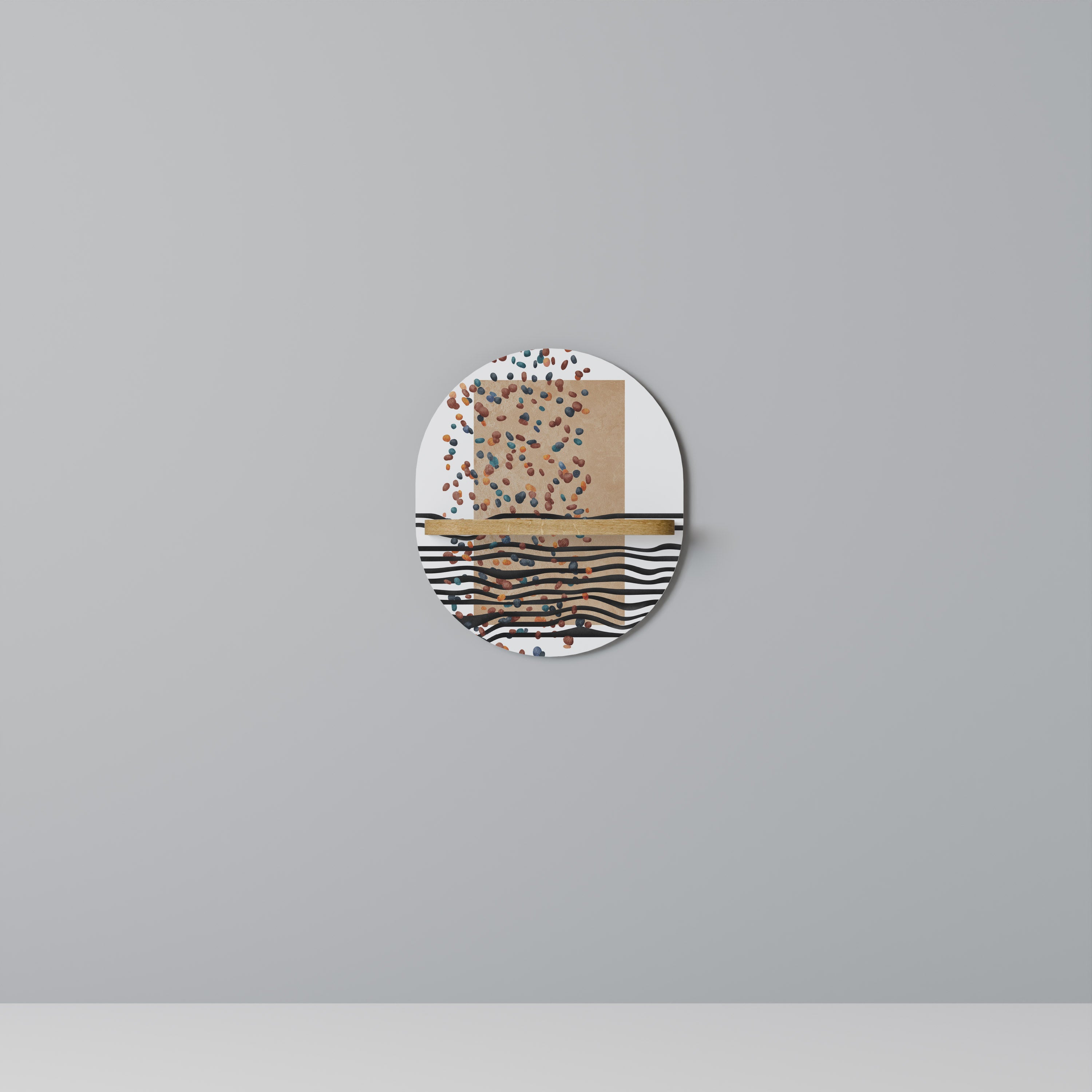 IMAGINARY RAIN Półka owalna