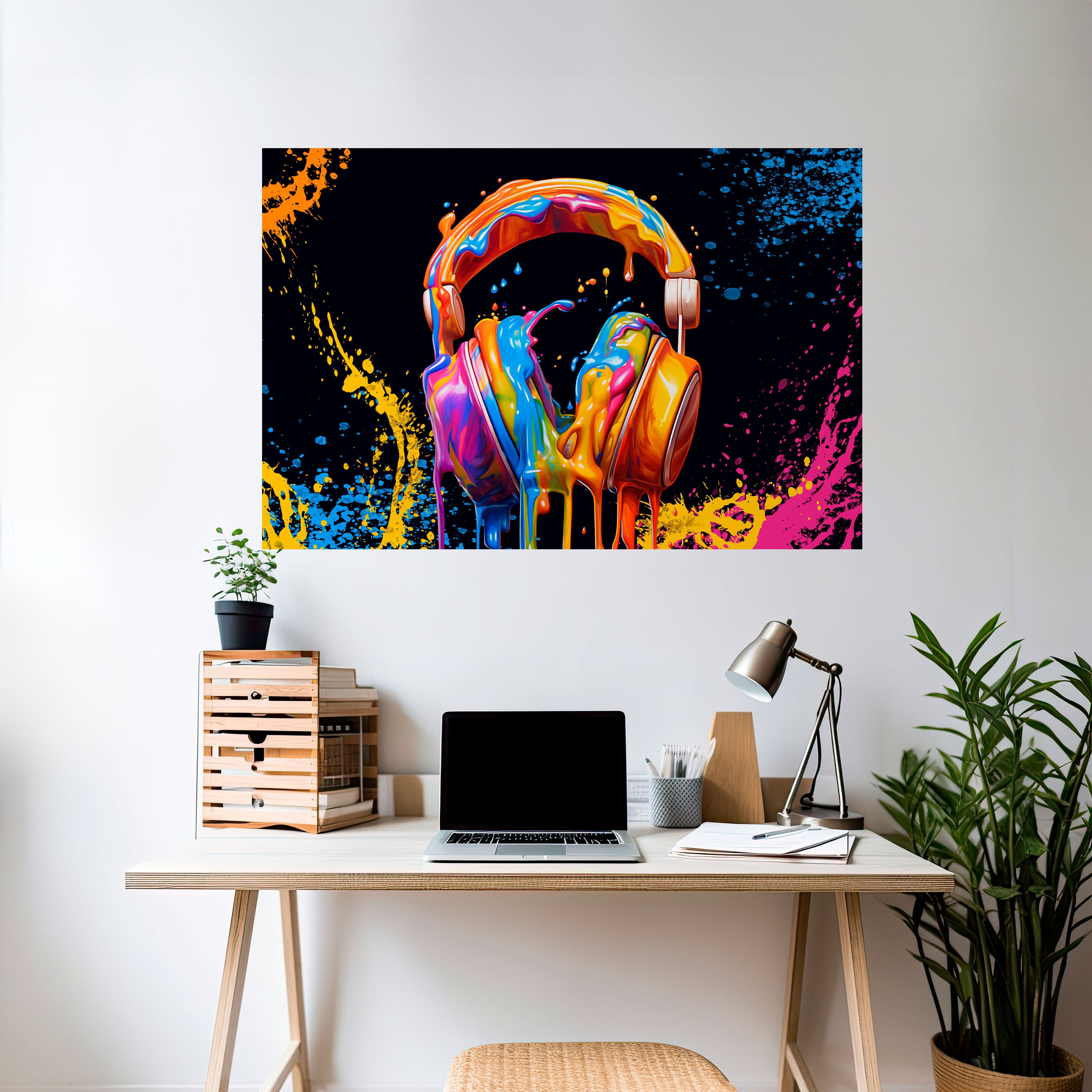 MUSIC IS MY EXTASY Naklejka/Plakat poziomy