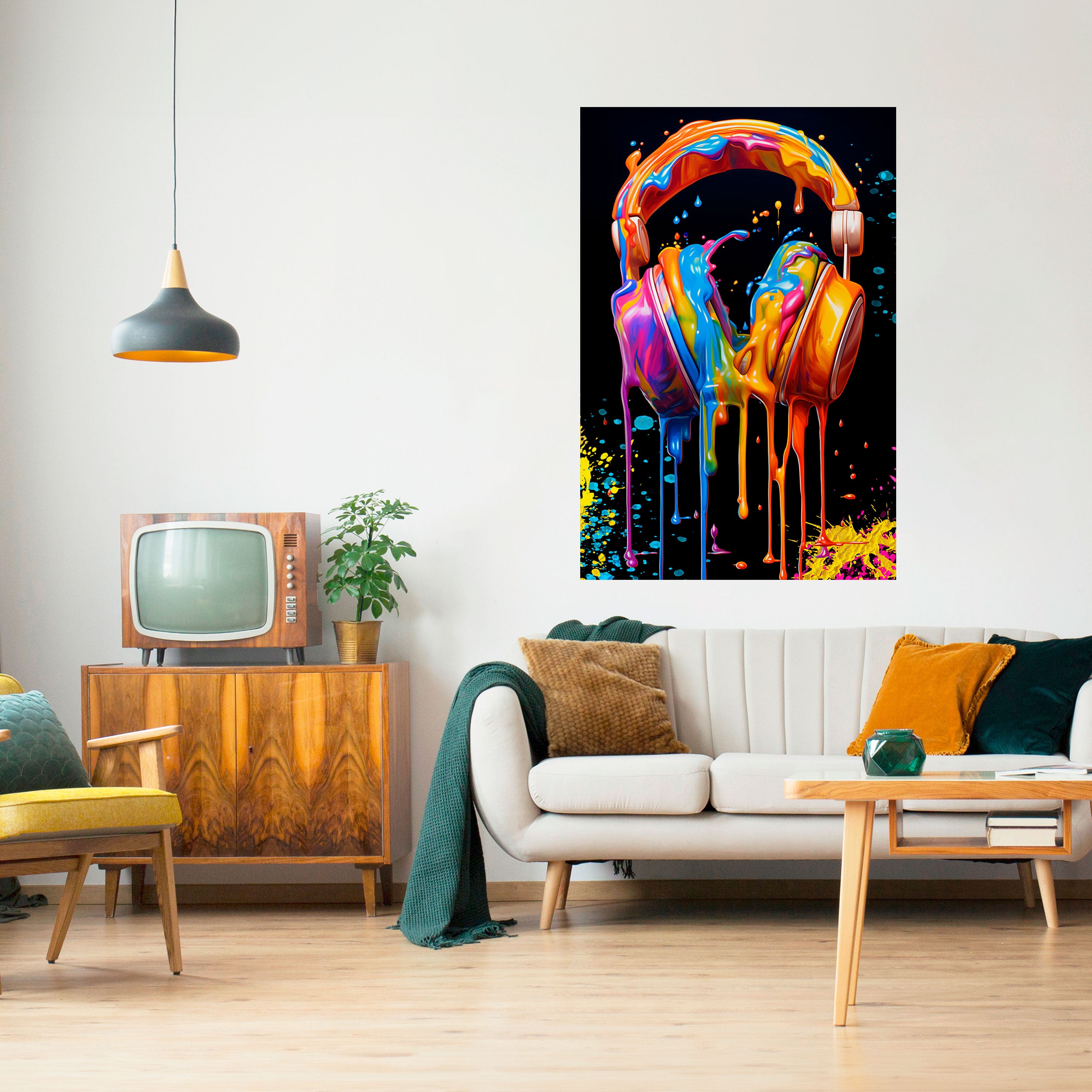 MUSIC IS MY EXTASY Naklejka/Plakat pionowy
