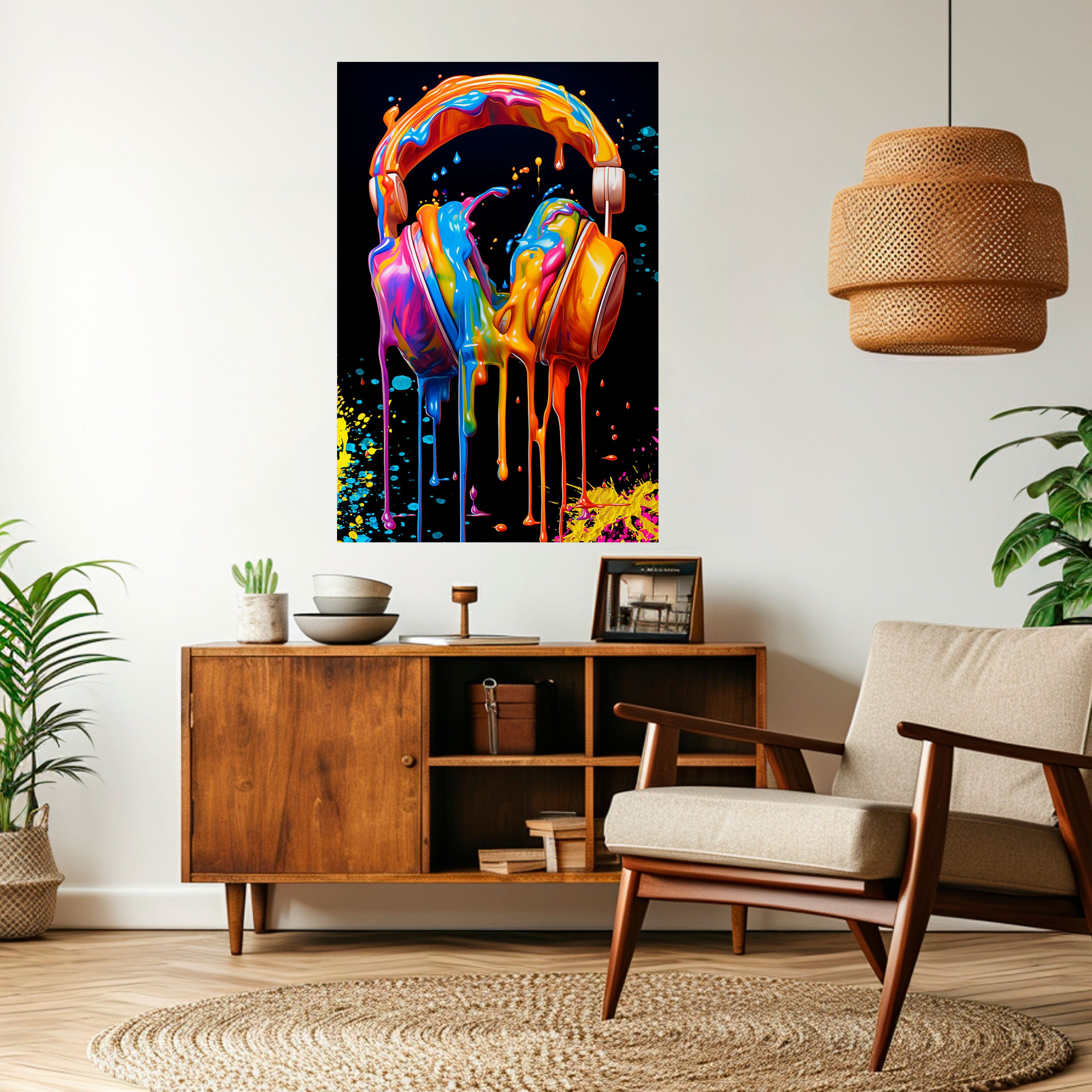 MUSIC IS MY EXTASY Naklejka/Plakat pionowy